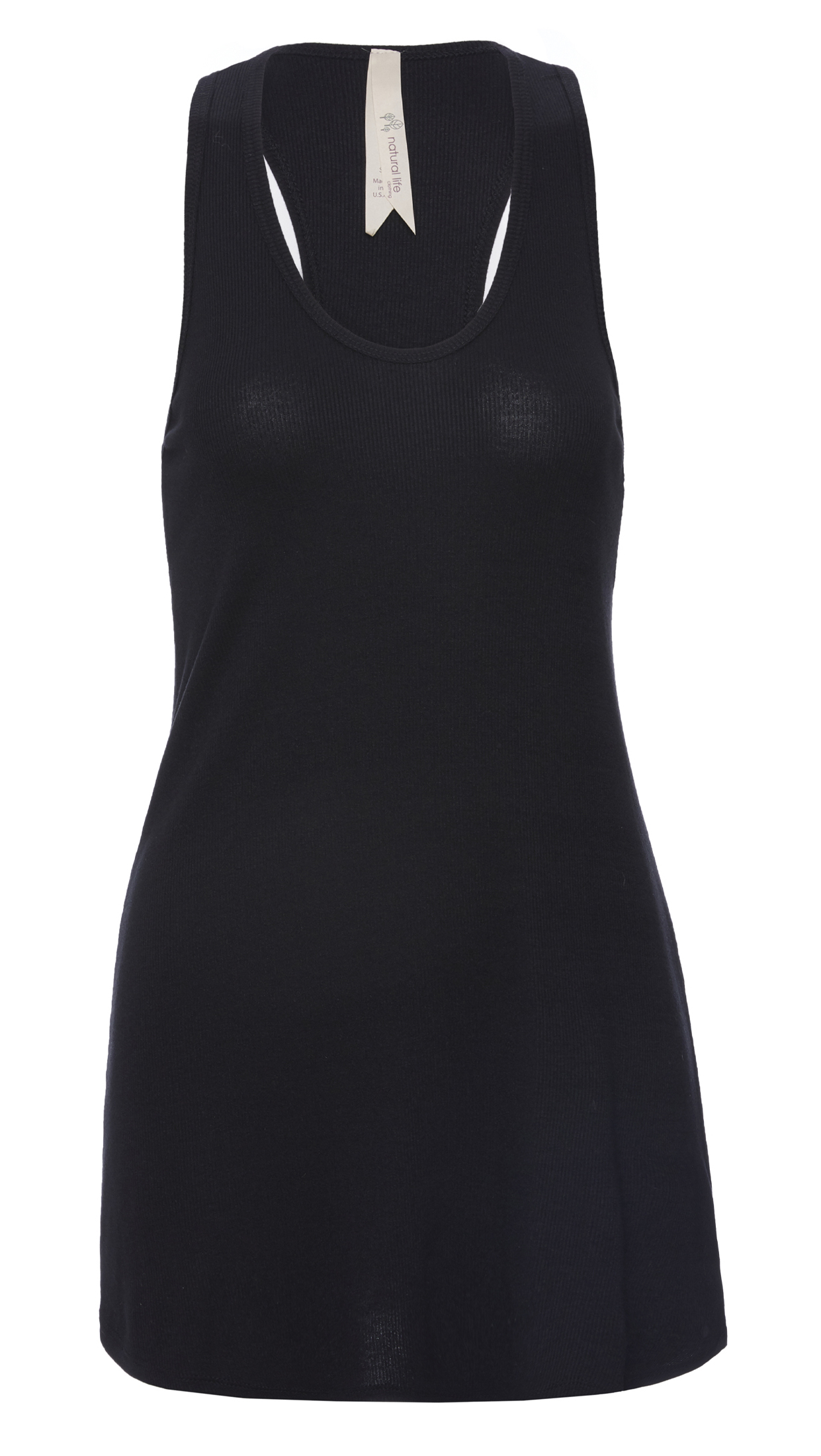 Racerback Rib Knit Tank Top
