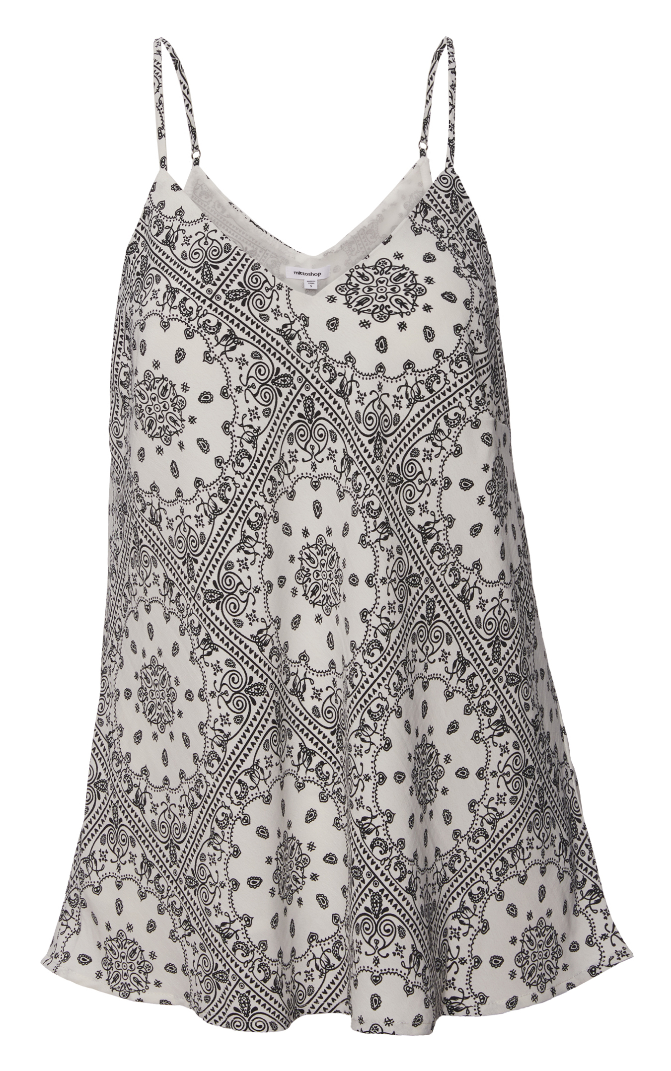 Brooke Printed Sleeveless Top