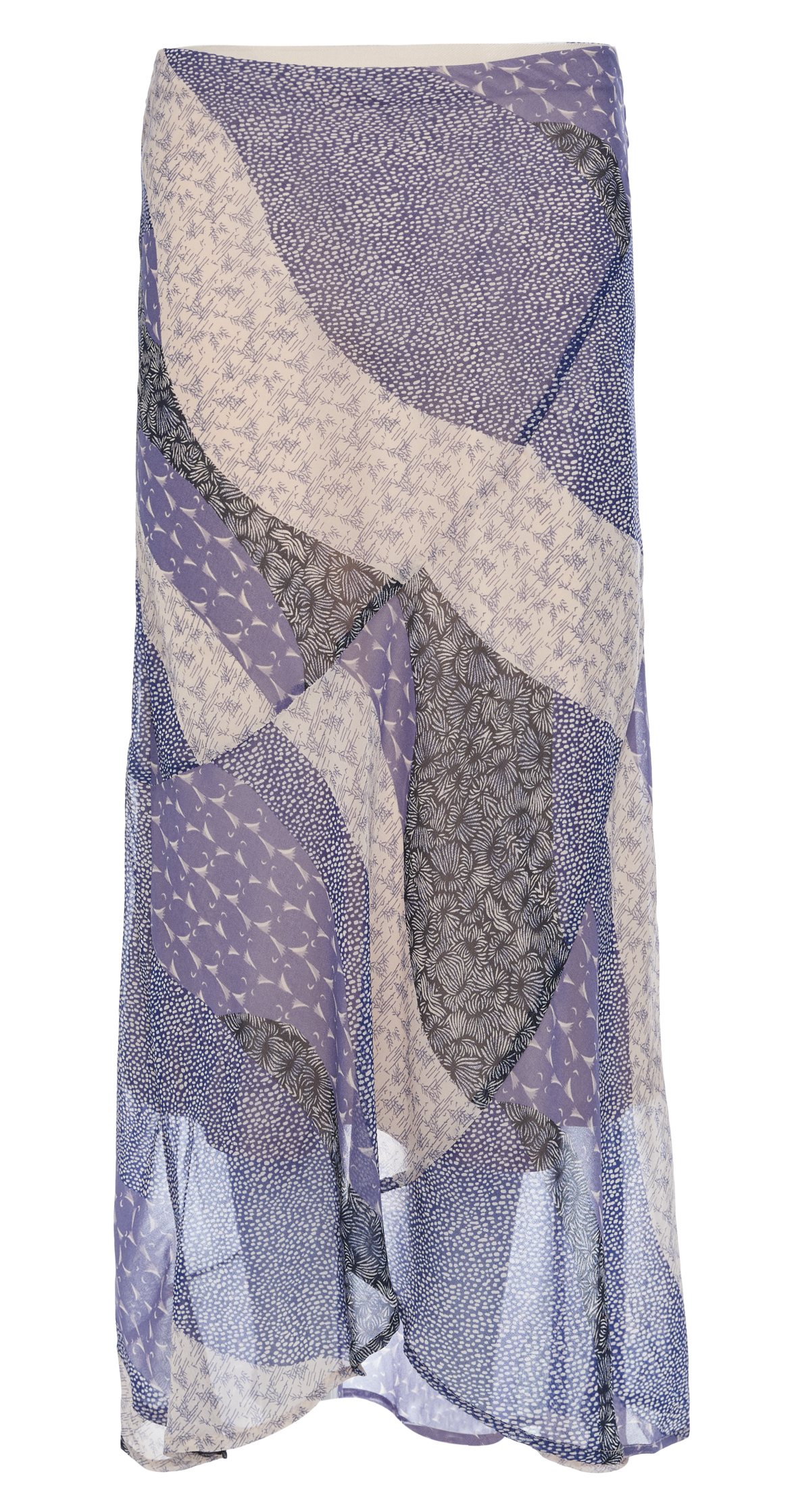 BB Dakota Patchwork Midi Skirt
