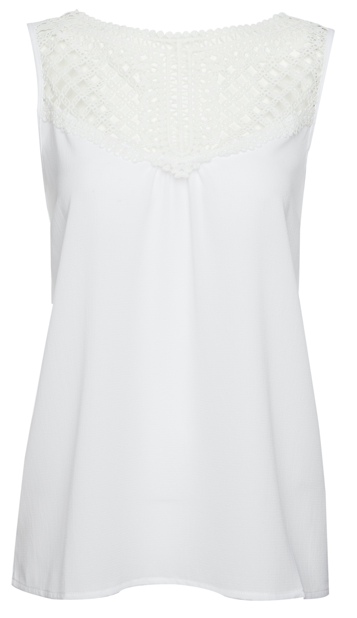 Sleeveless Crochet Top