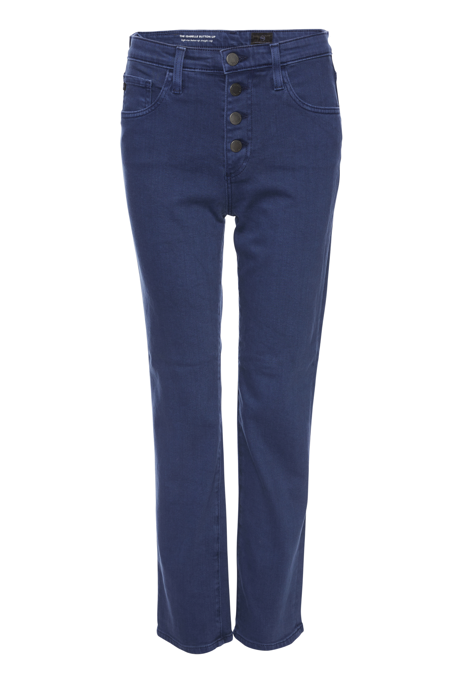 AG Jeans Button-Fly Straight Leg