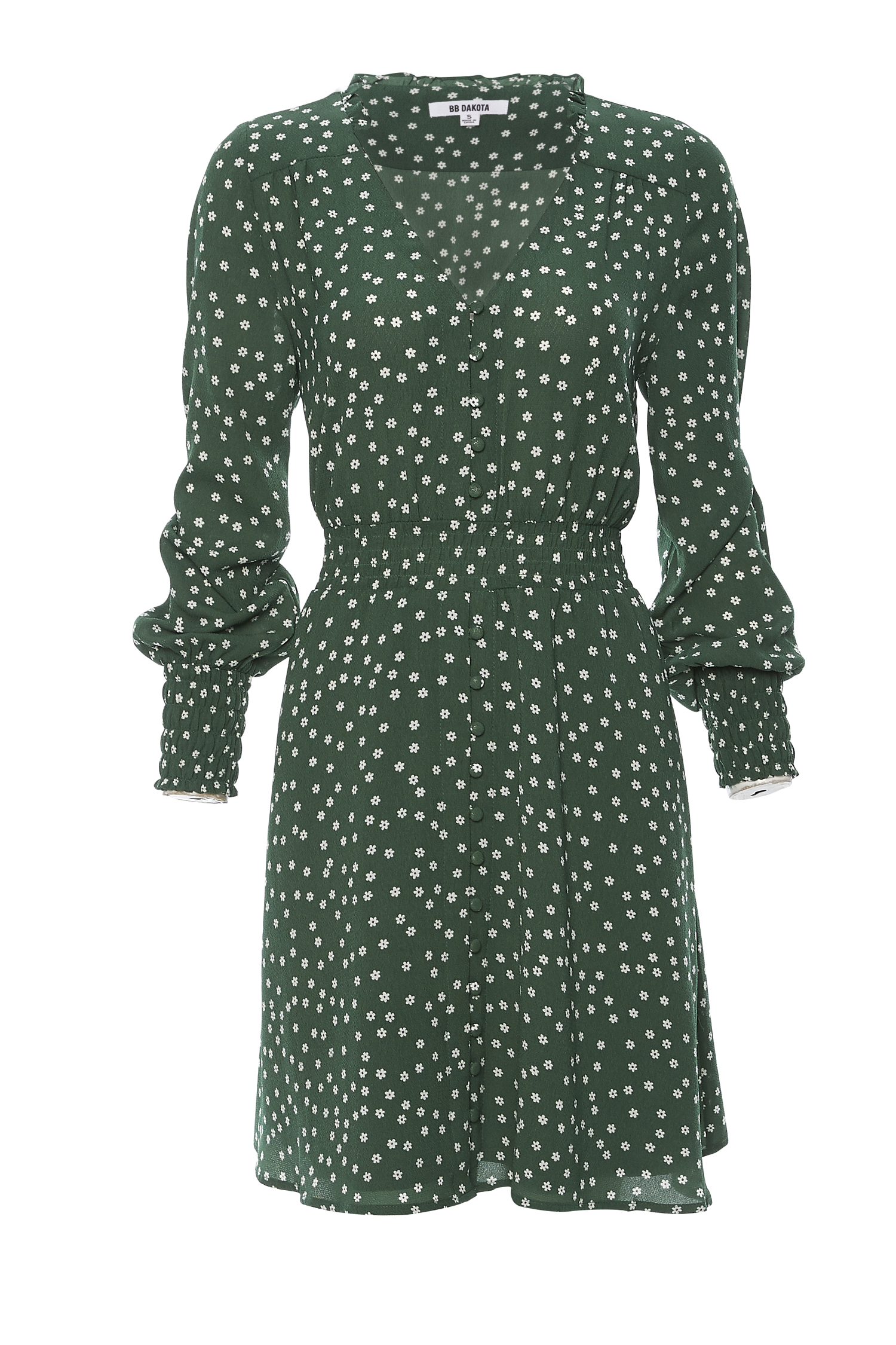 BB Dakota Floral Long Sleeve Dress