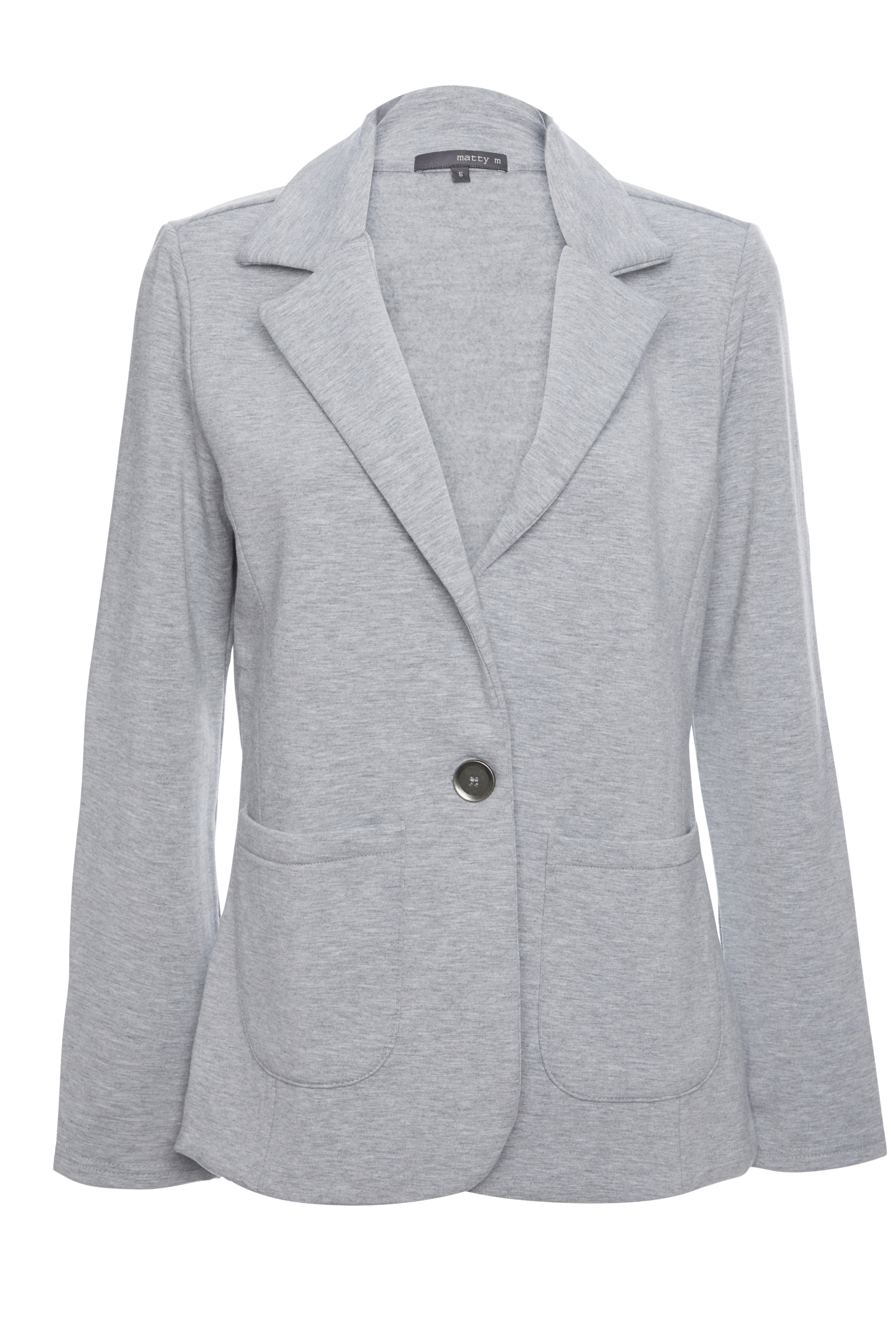 Knit Notched Blazer
