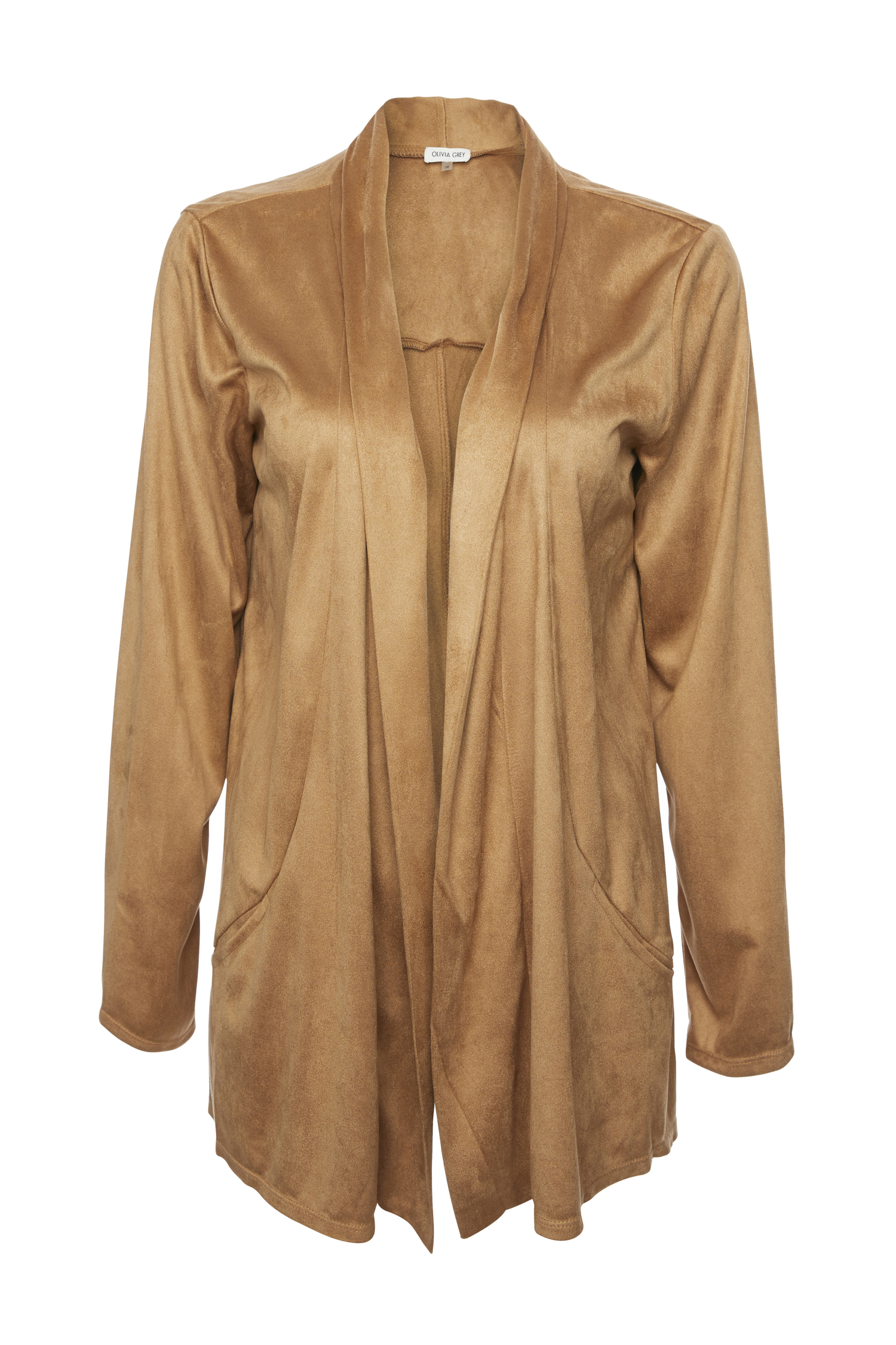 Faux Suede Jacket