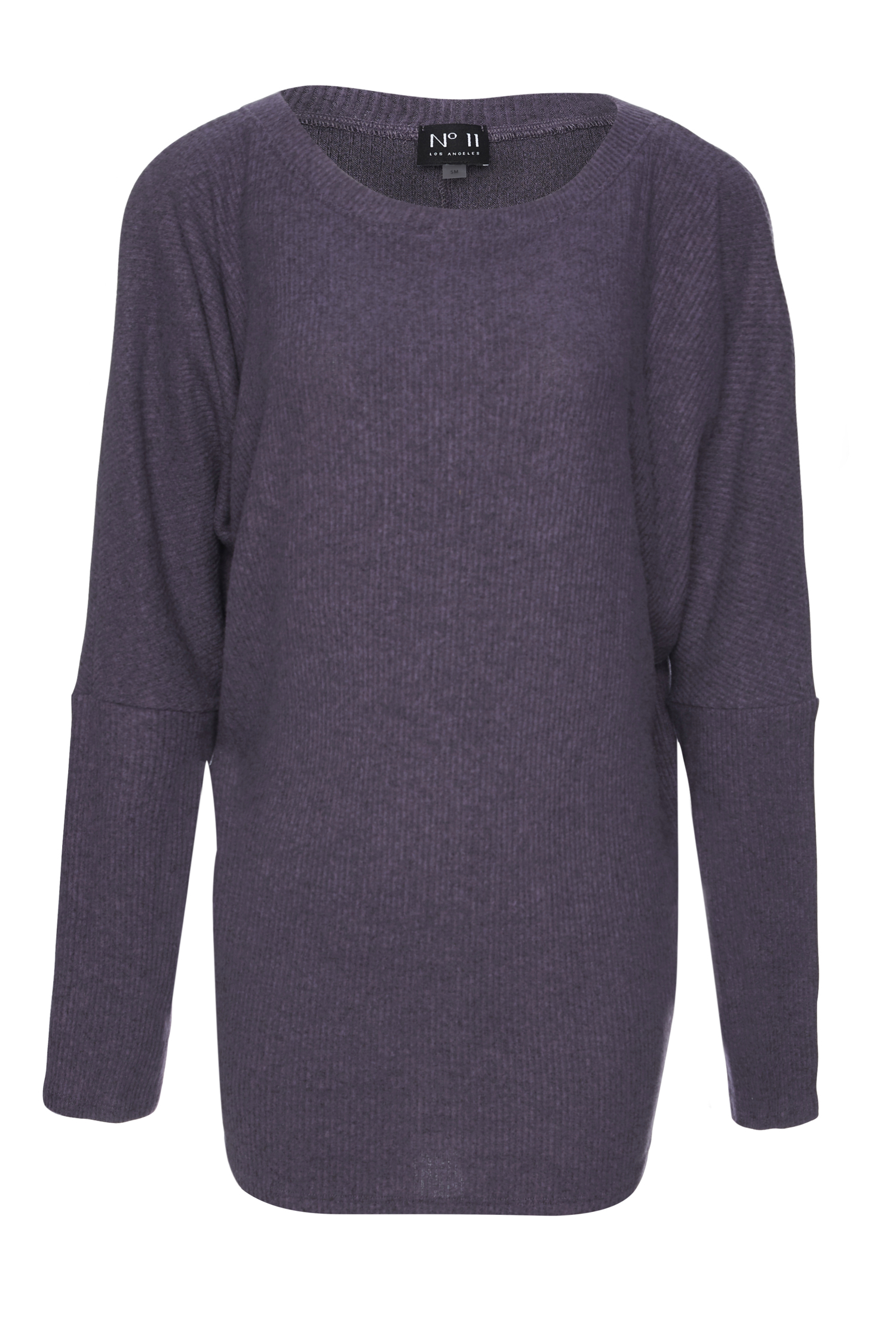 Roberta Brushed Ribbed Long Sleeve Tunic