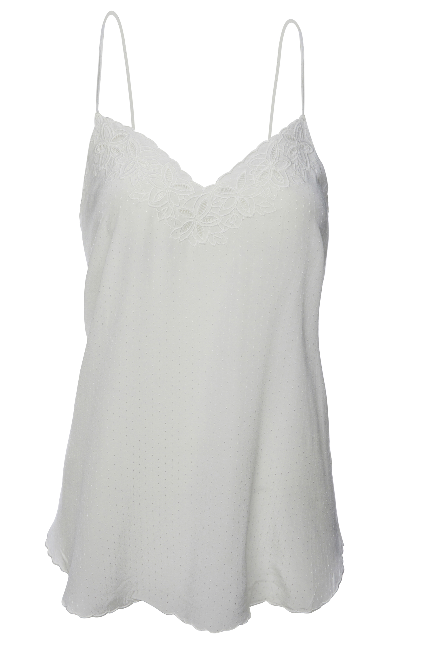 Embroidery Trim Cami