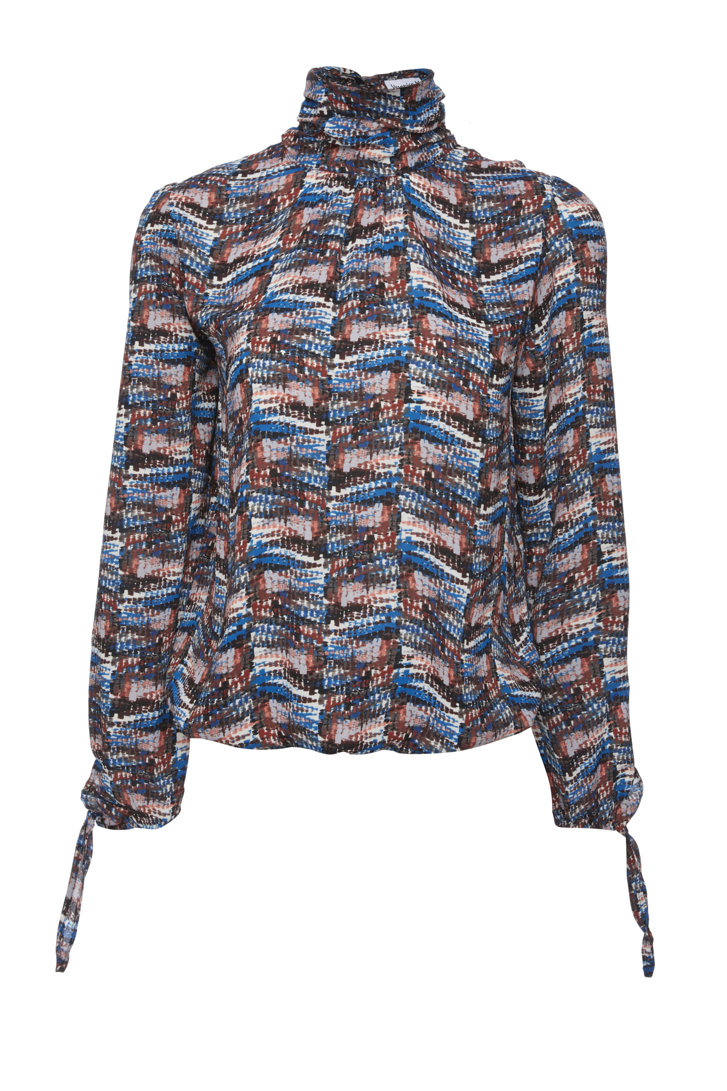 Veronica M High Neck Blouse