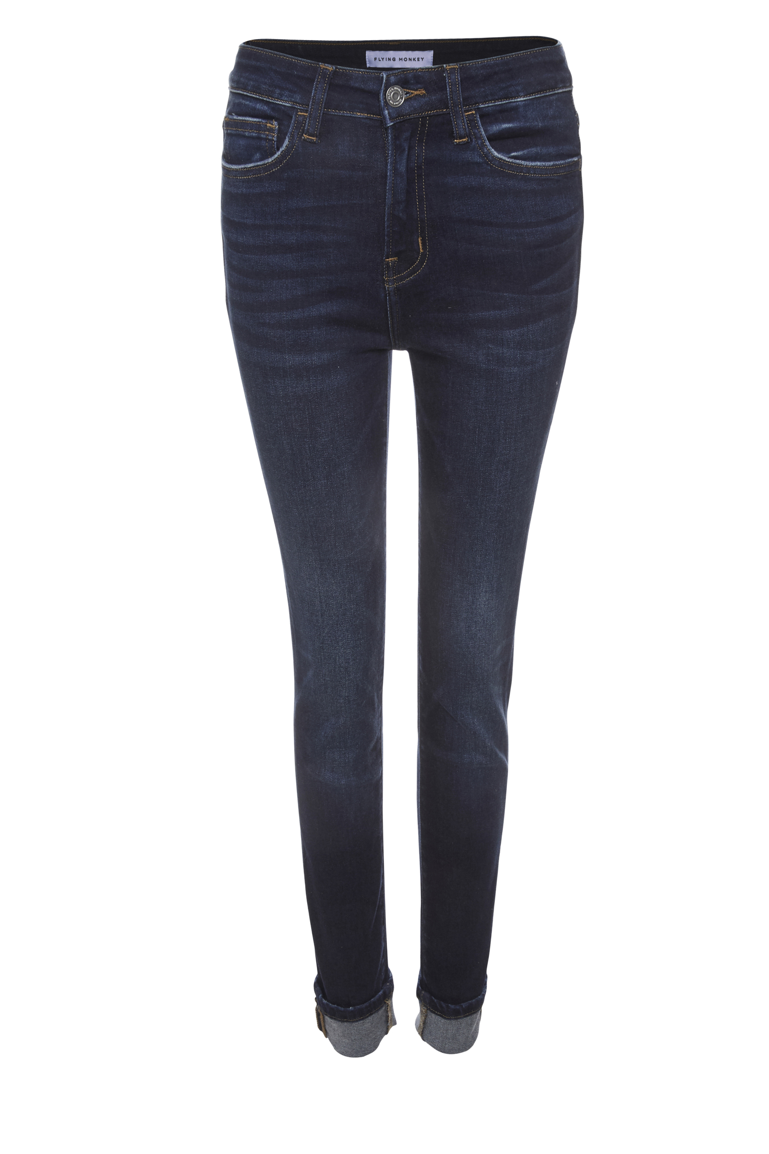 Cuffed Ankle Skinny
