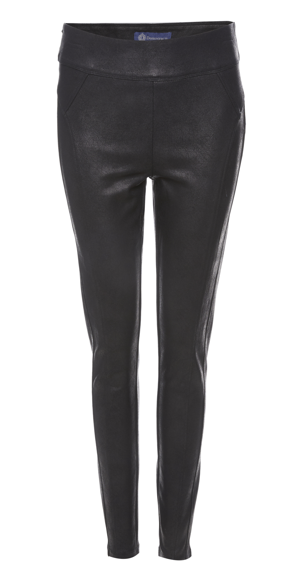 Democracy Crackle Coated Legging
