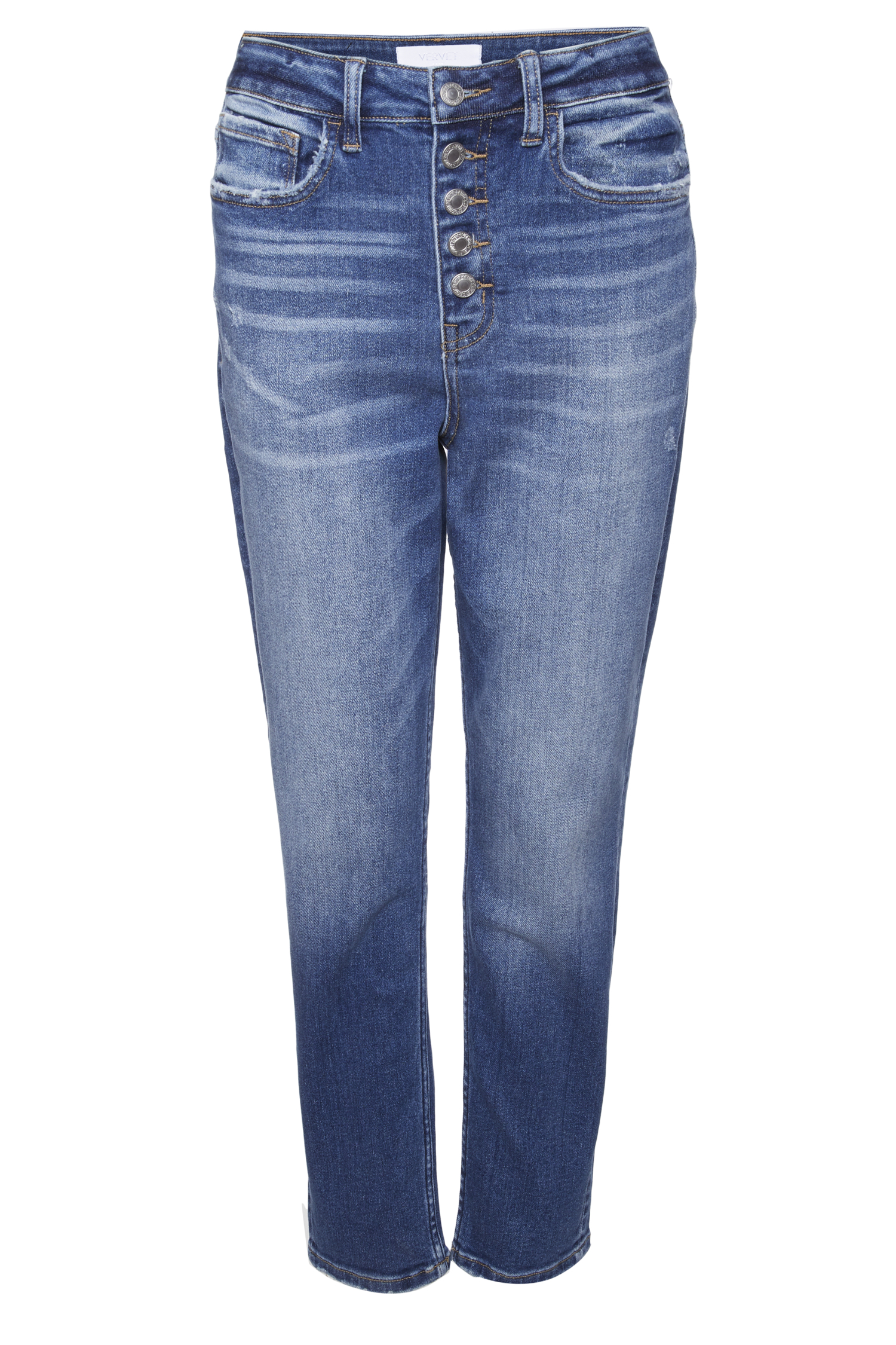 Button Fly Mom Jean