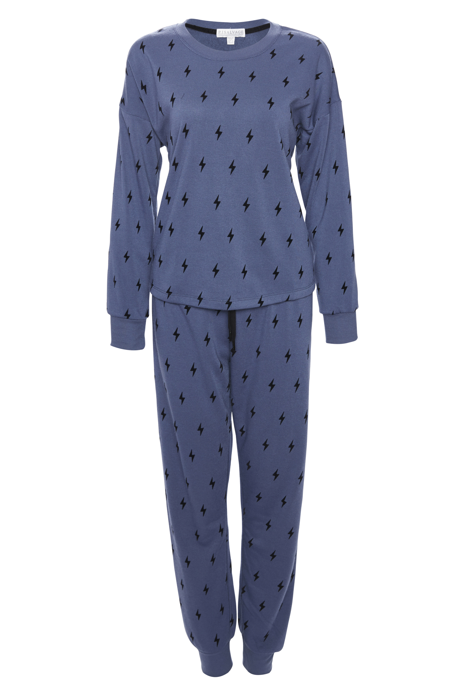 PJ Salvage Lightning Print PJ Set