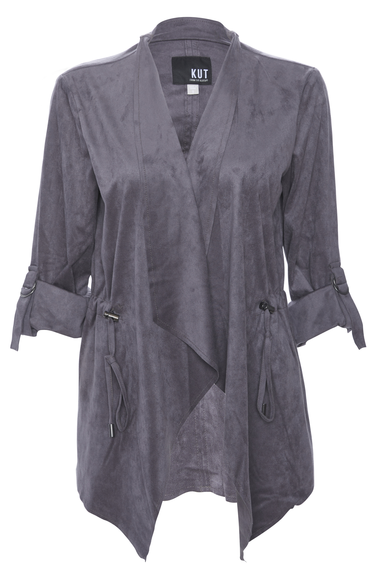 KUT from the Kloth Adjustable Waist Open Front Jacket