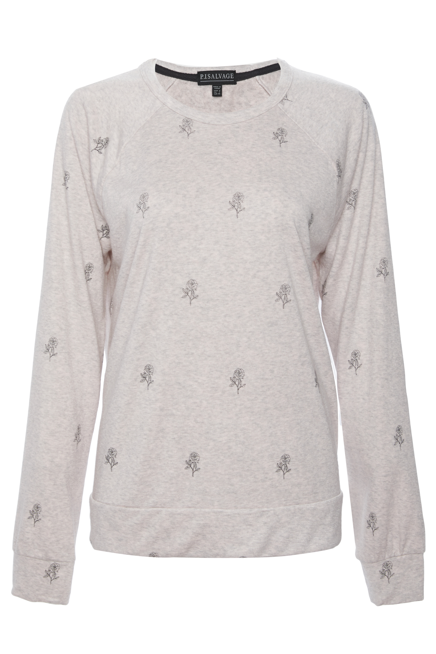 PJ Salvage Rose Print Top