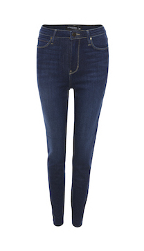Just Black High Rise Scissor Cut Skinny