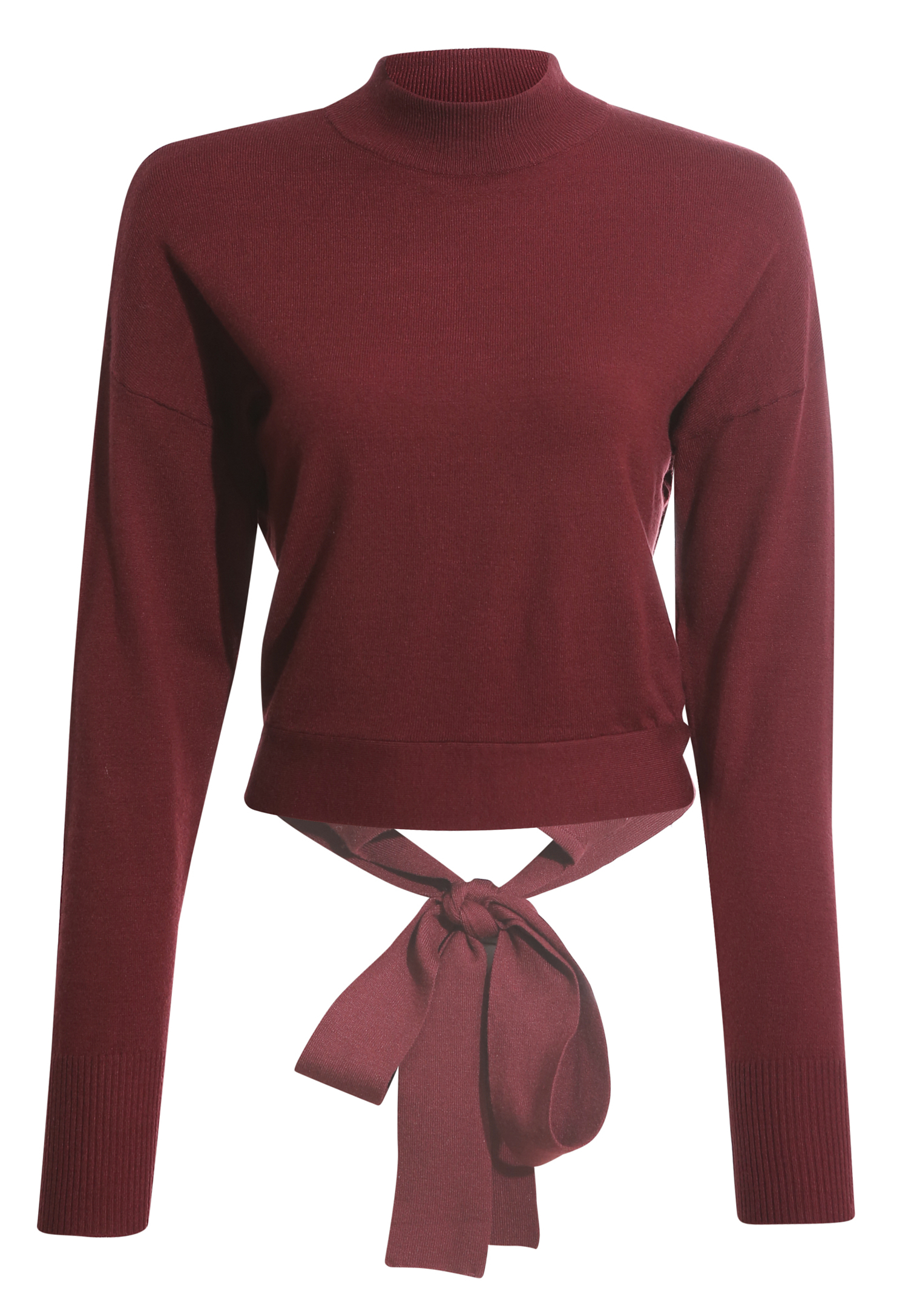 BCBGeneration Dolman Sleeve Tie Back Sweater