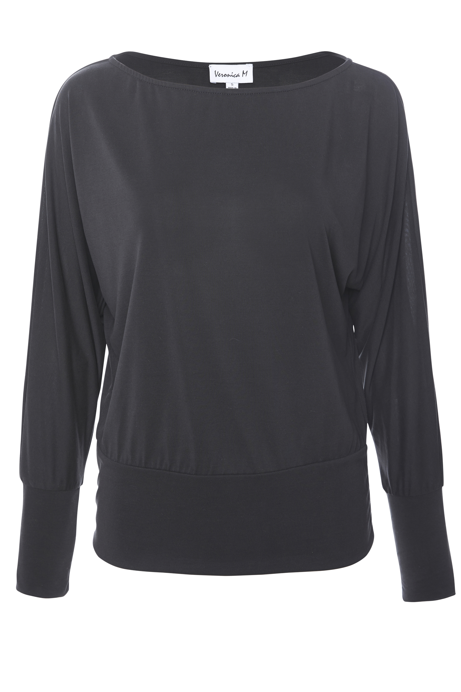 Veronica M Long Sleeve Banded Top