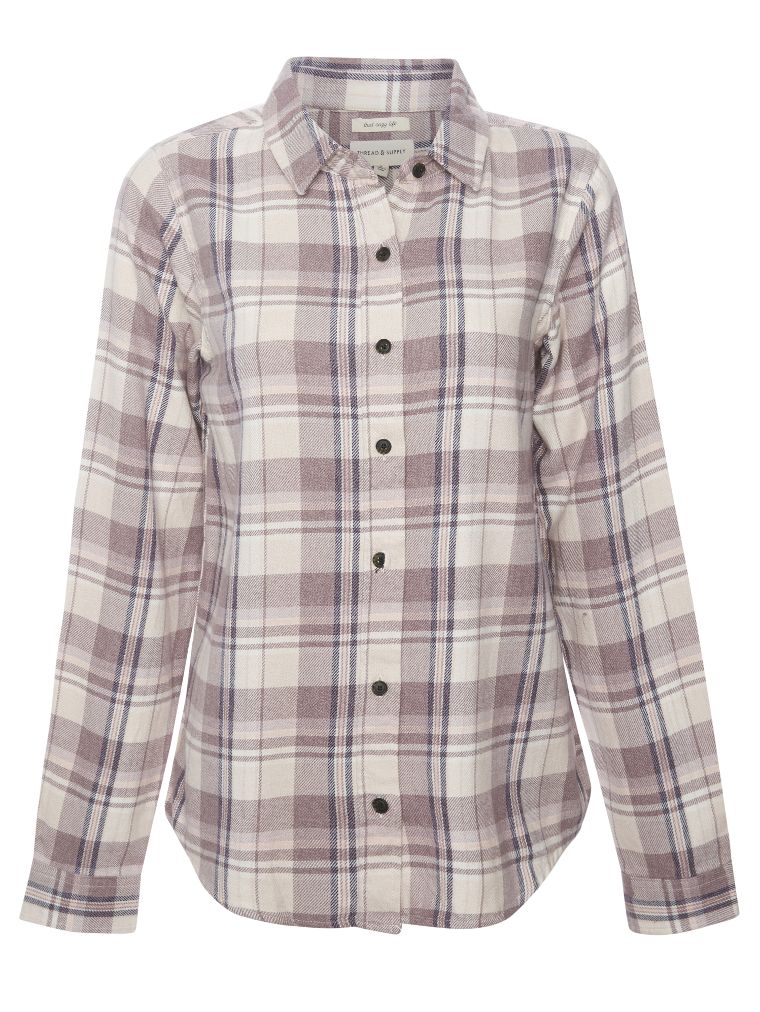 Thread & Supply Plaid Button Up