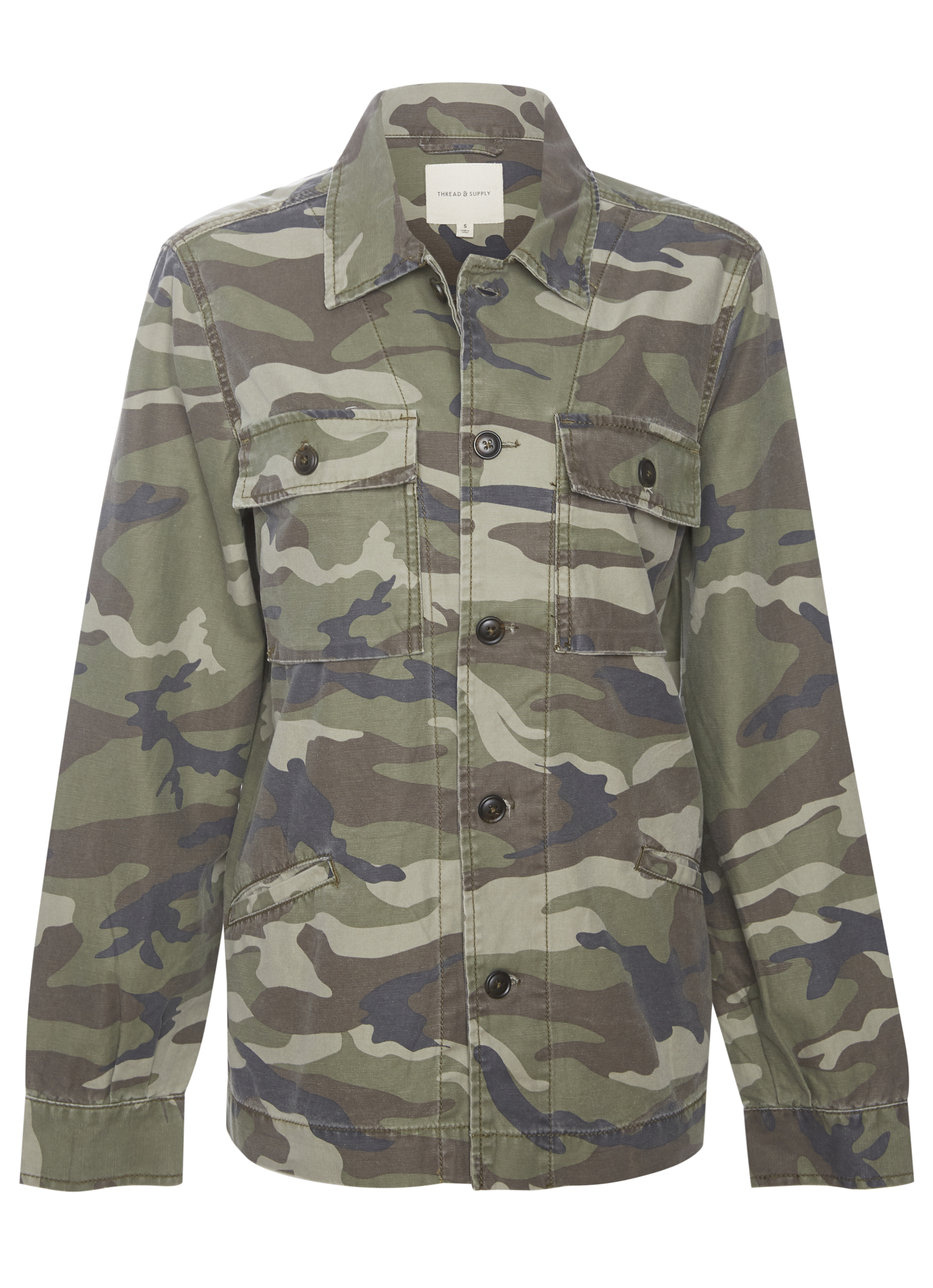 Thread & Supply Military Utility Jacket