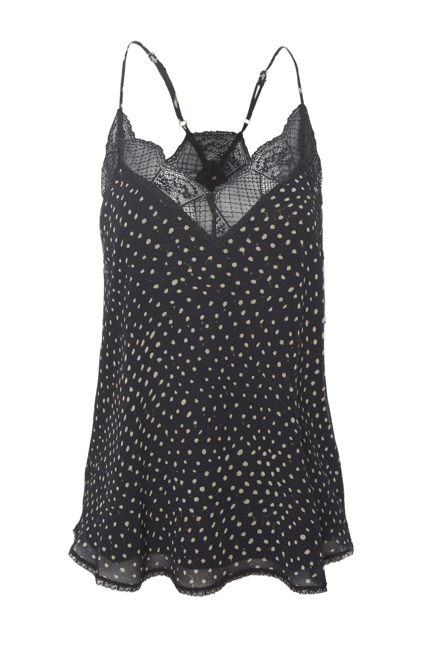 Printed Lace Cami