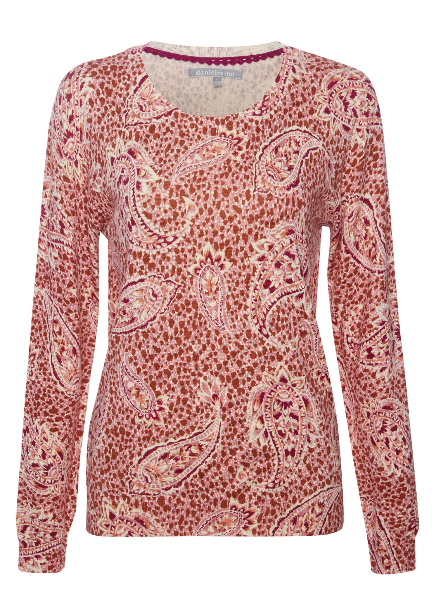Daniel Rainn Paisley Print Top