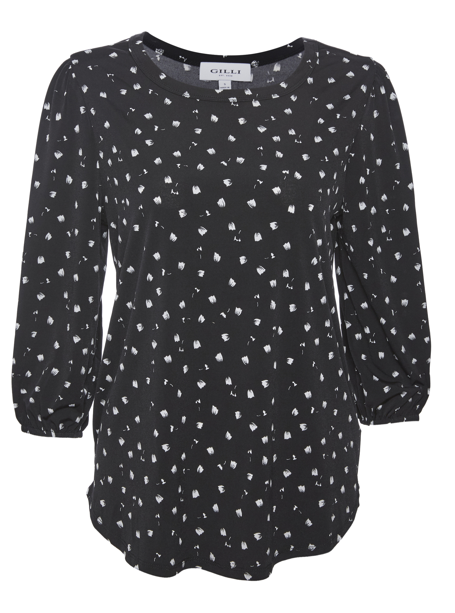 3/4 Sleeve Printed Top