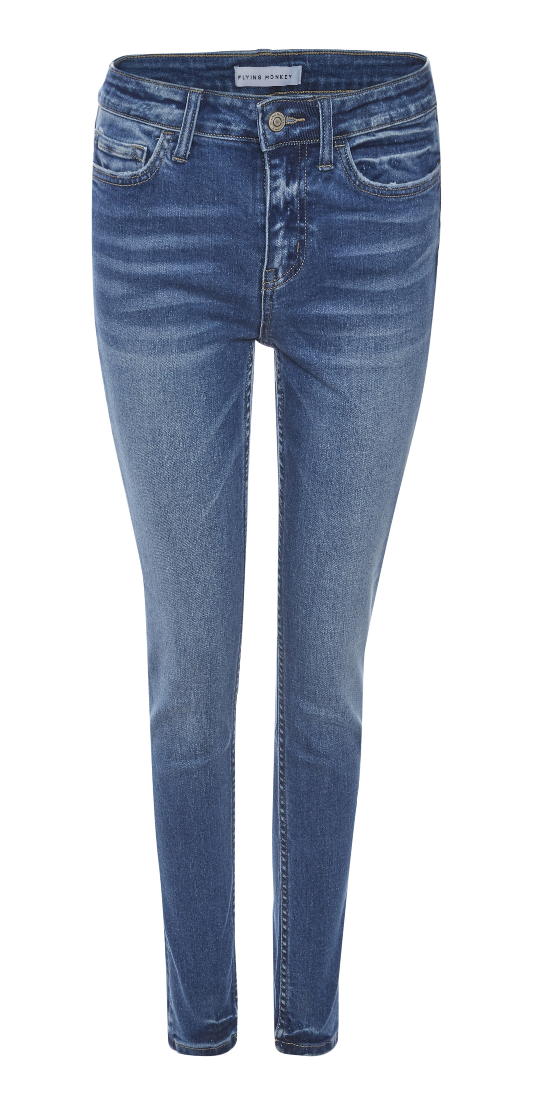 Flying Monkey Mid Rise Ankle Skinny
