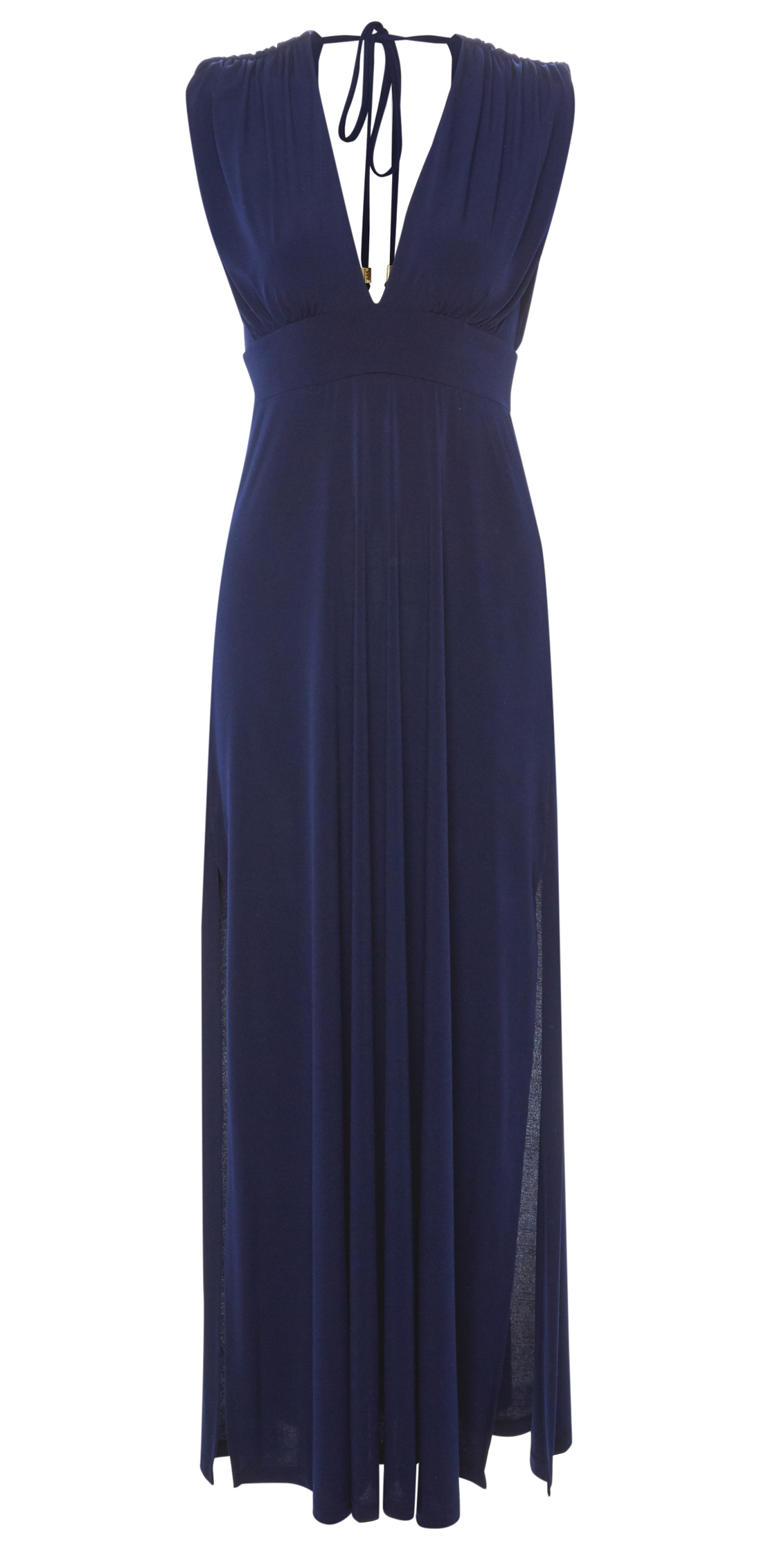 Veronica M Deep V Maxi Dress