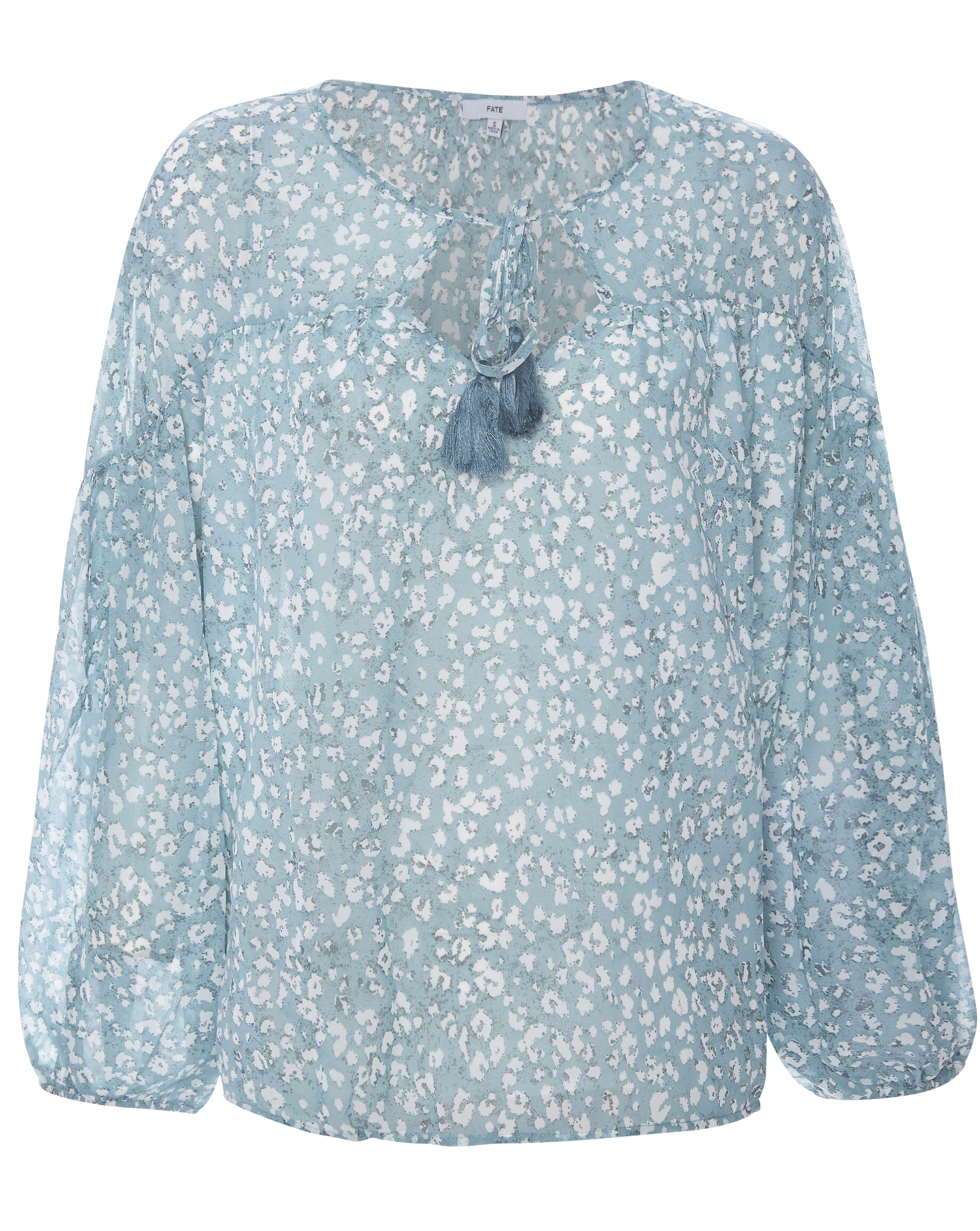 Long Sleeve Floral Blouse