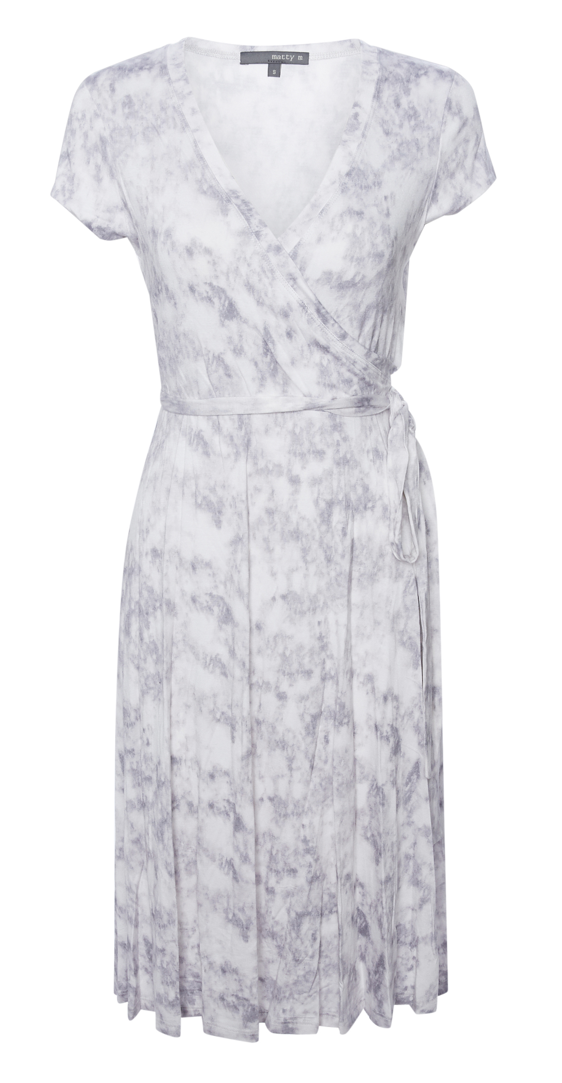 Matty M Tye Dye Faux Wrap Dress