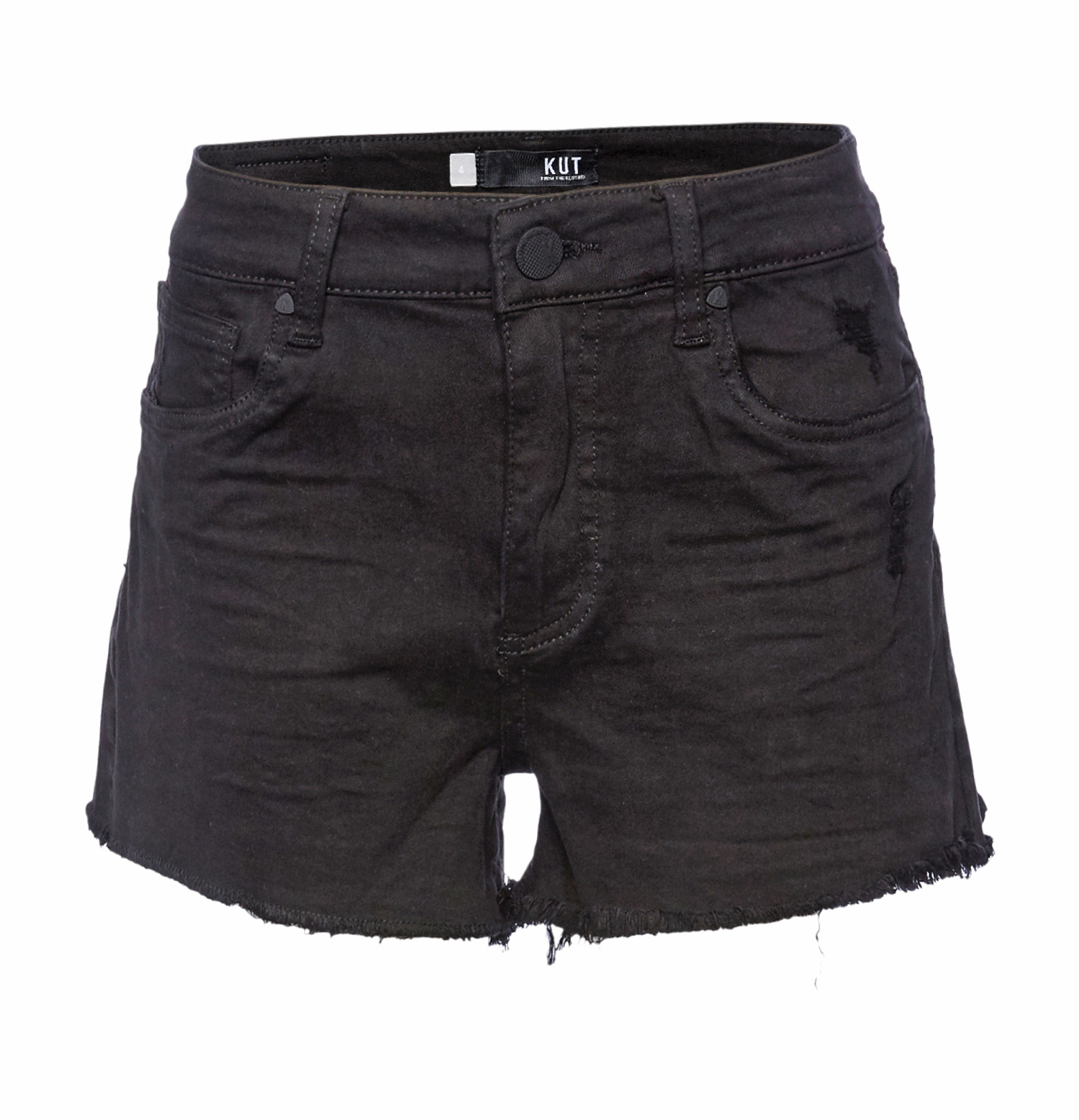 Kut from the Kloth Frayed Hem High Rise Short