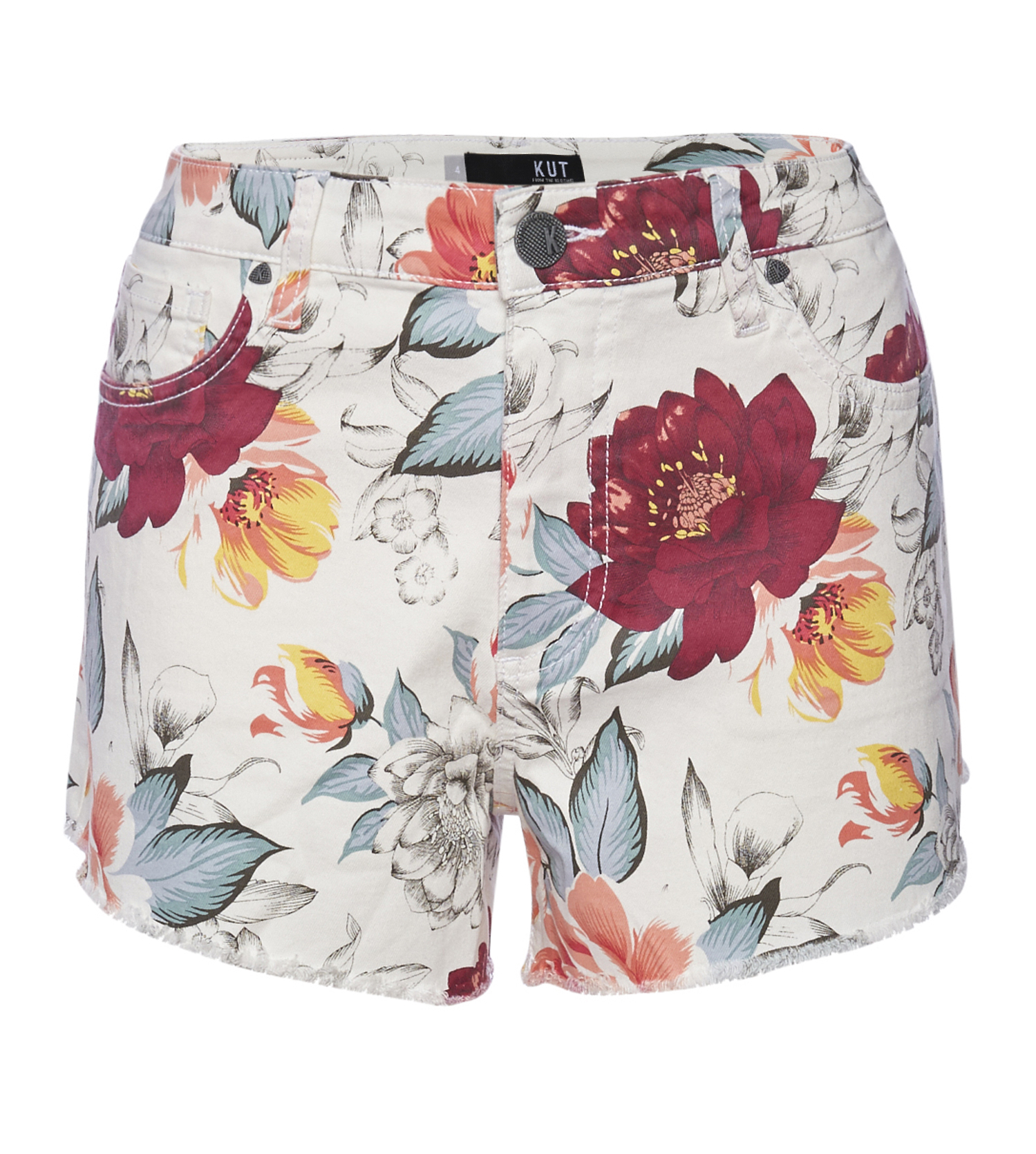 Kut from the Kloth Printed Denim Short