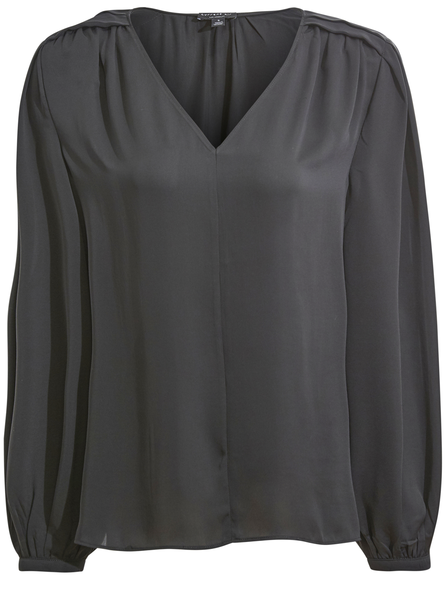 V-Neck Long Sleeve Blouse