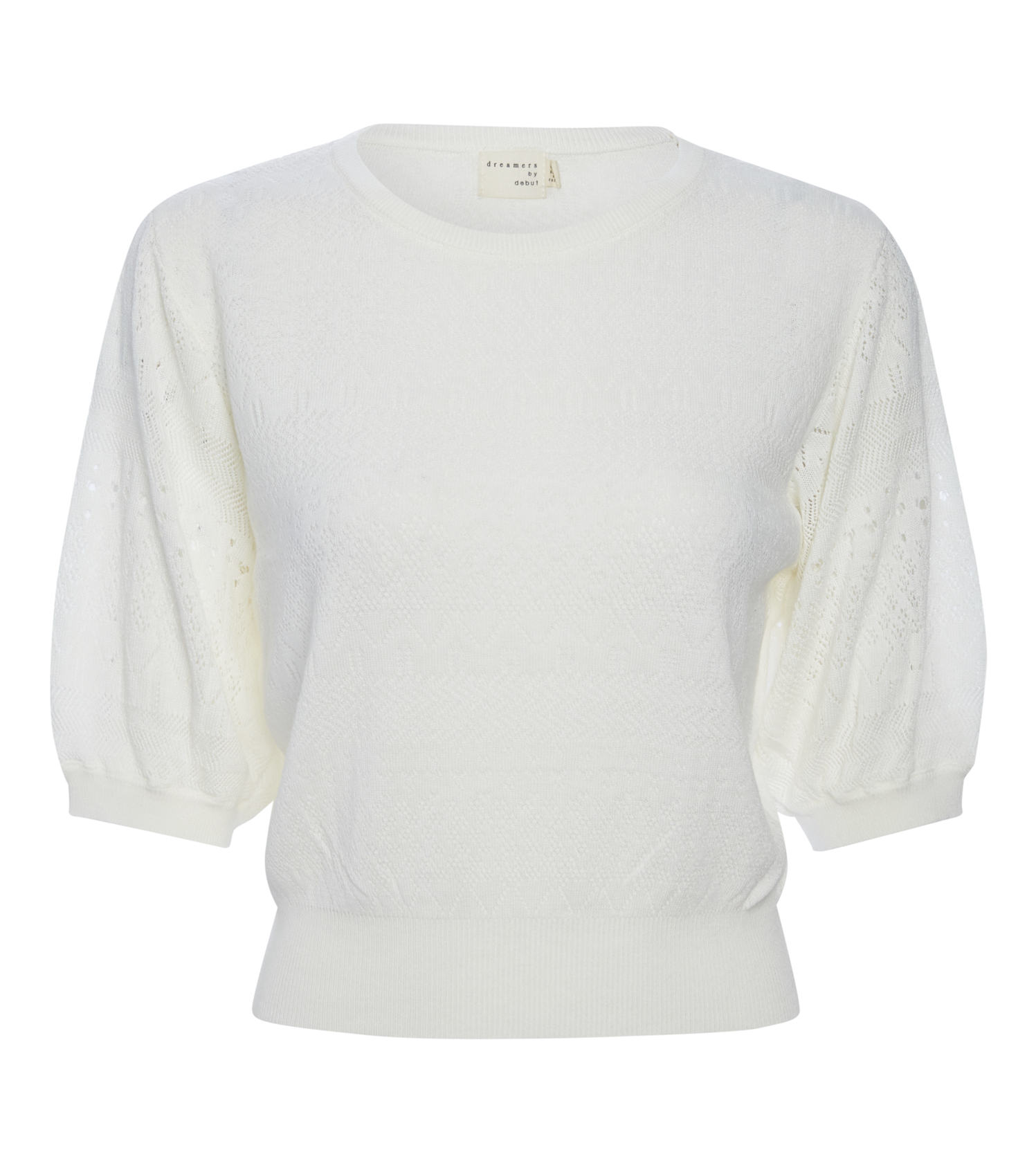 Pointelle Knit Top