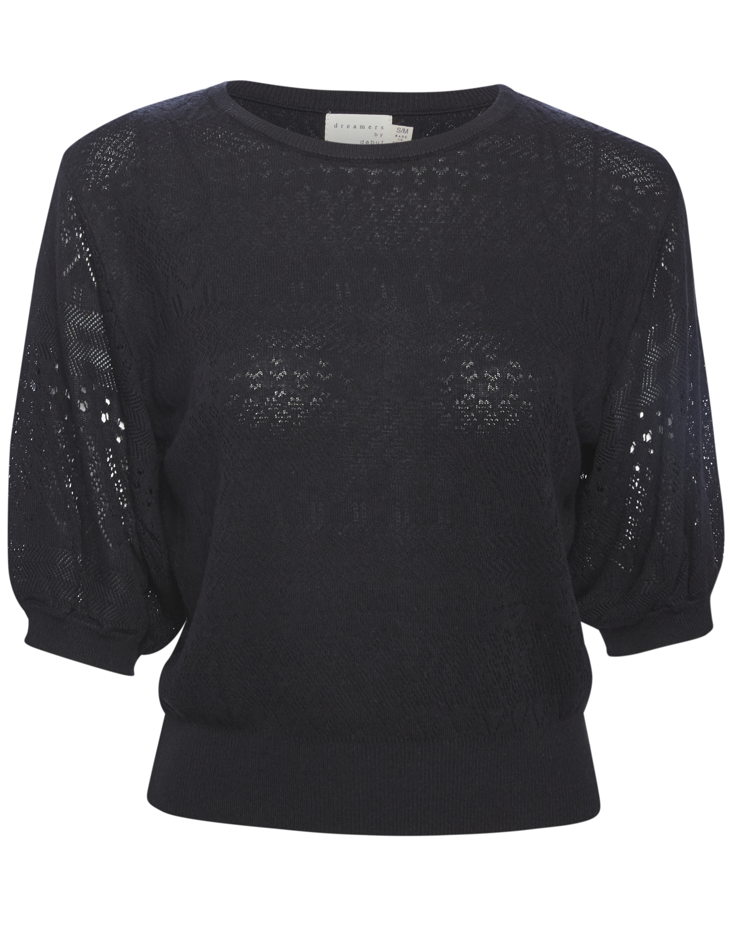 Pointelle Knit Top