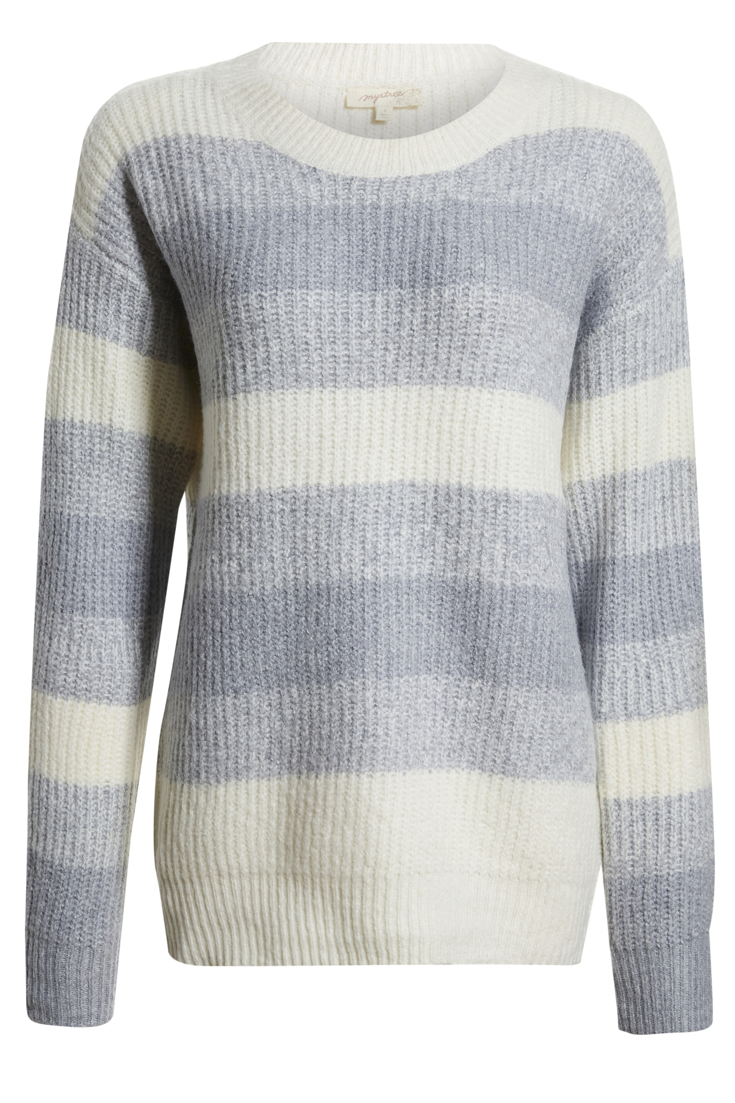 Striped Knit Pullover