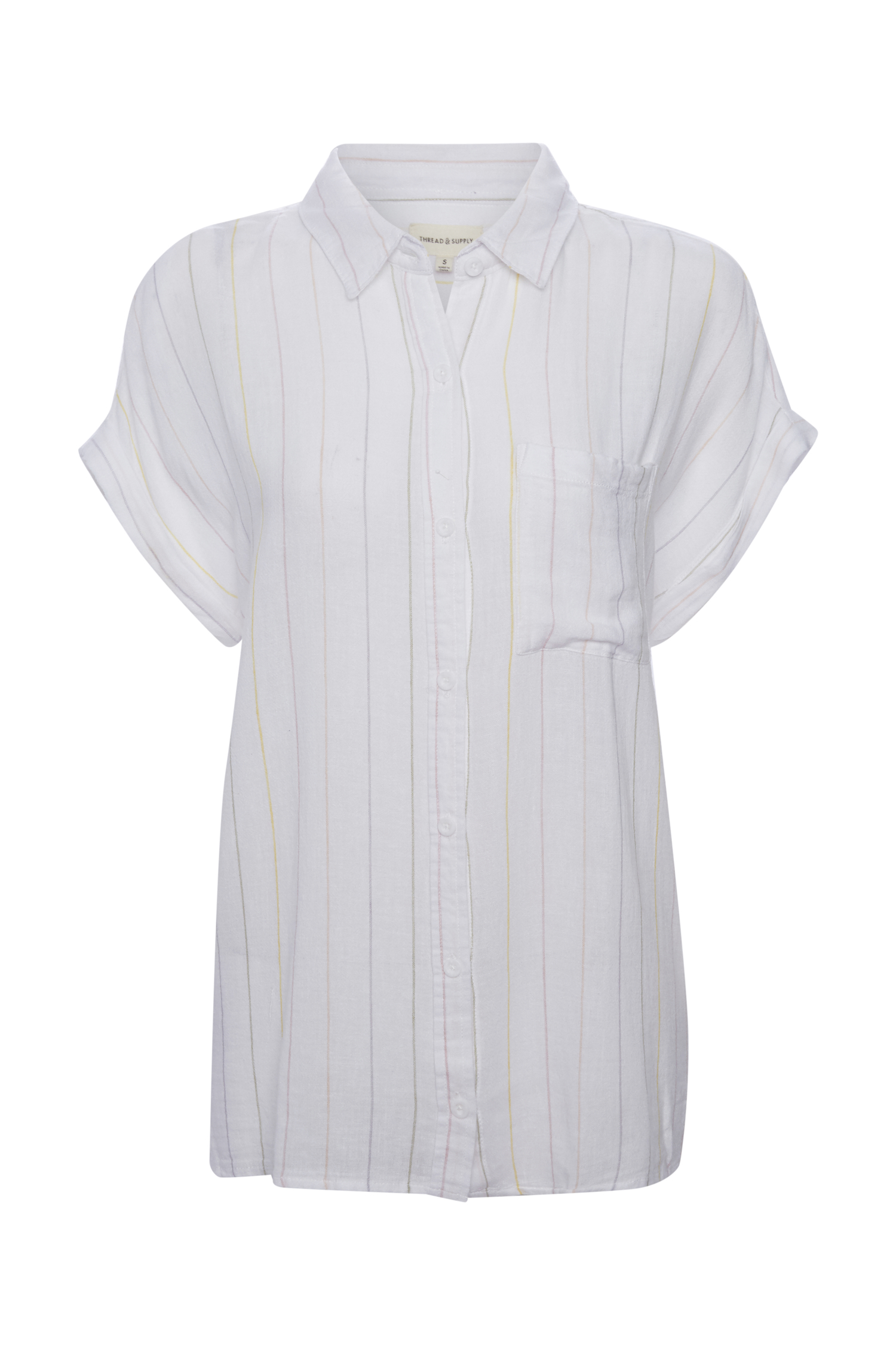 Thread & Supply Short Sleeve Button Up Shirt
