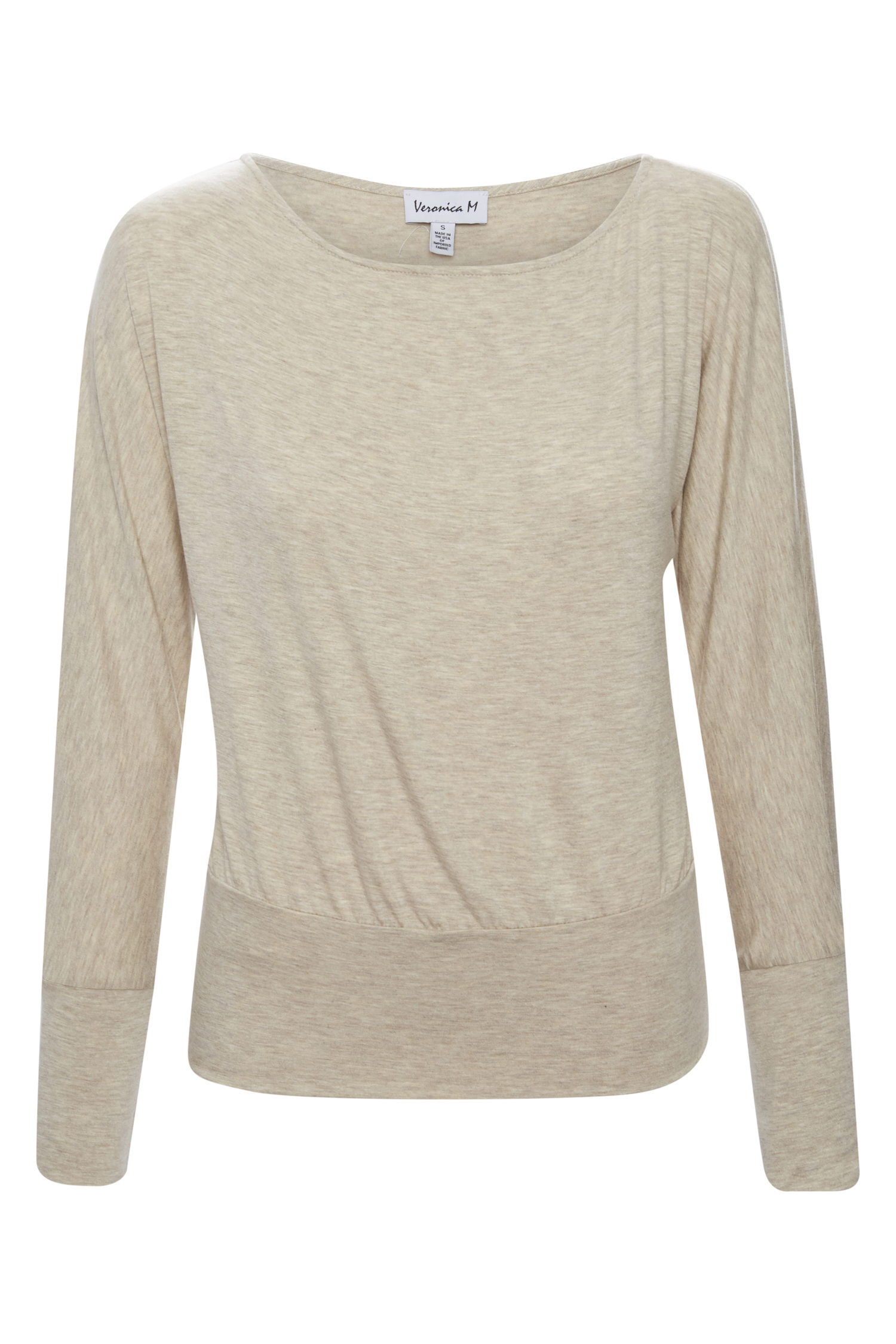 Veronica M Long Sleeve Banded Top