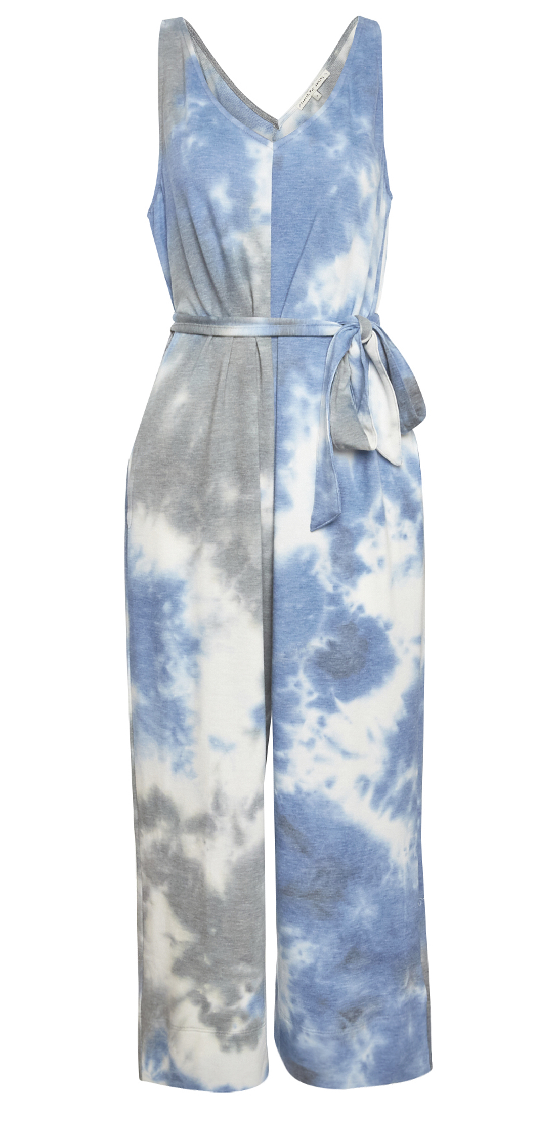 Search for Sanity Tie Dye Belted Jumpsuit