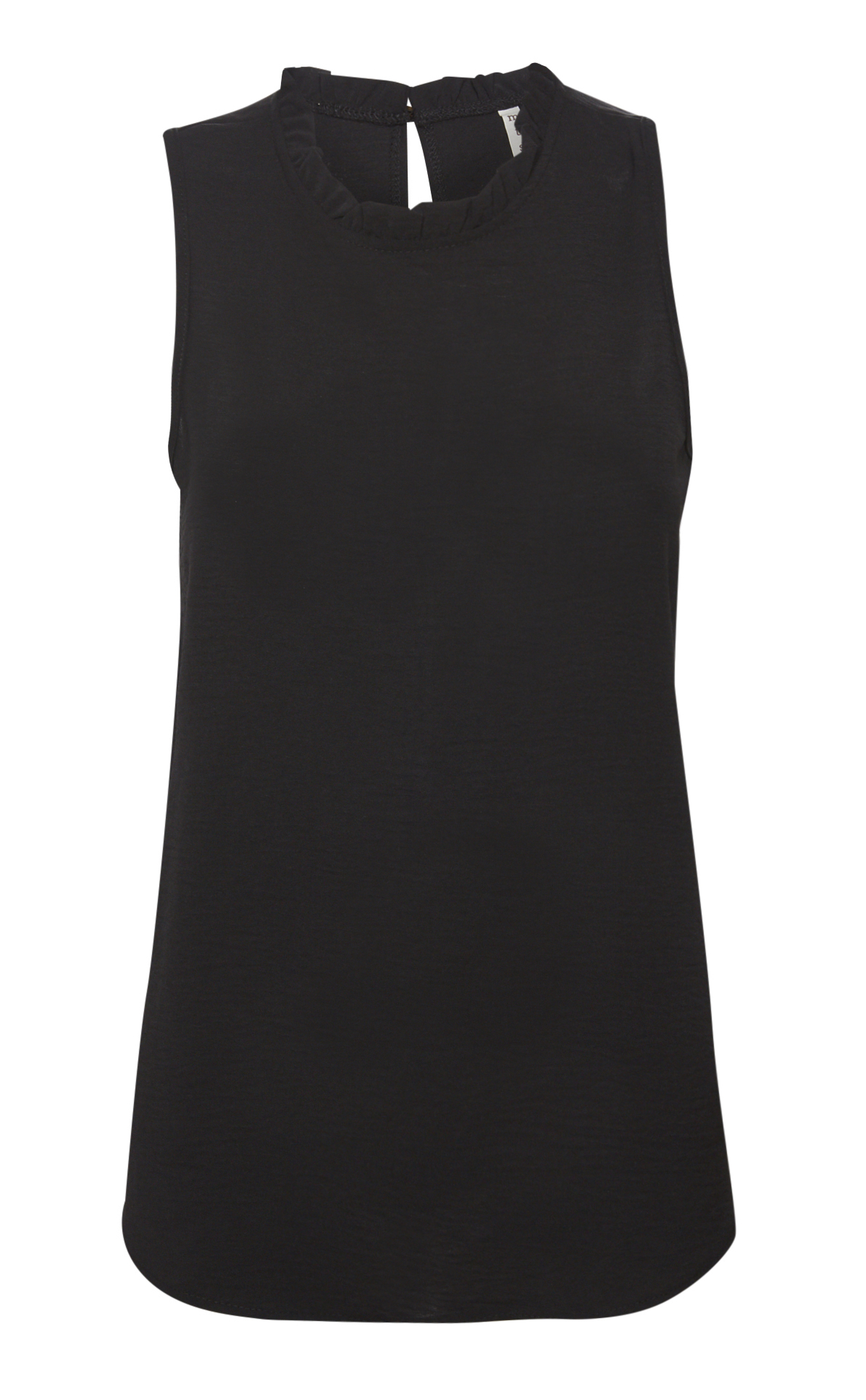 Mock Neck Sleeveless Top in Black S - L | DAILYLOOK