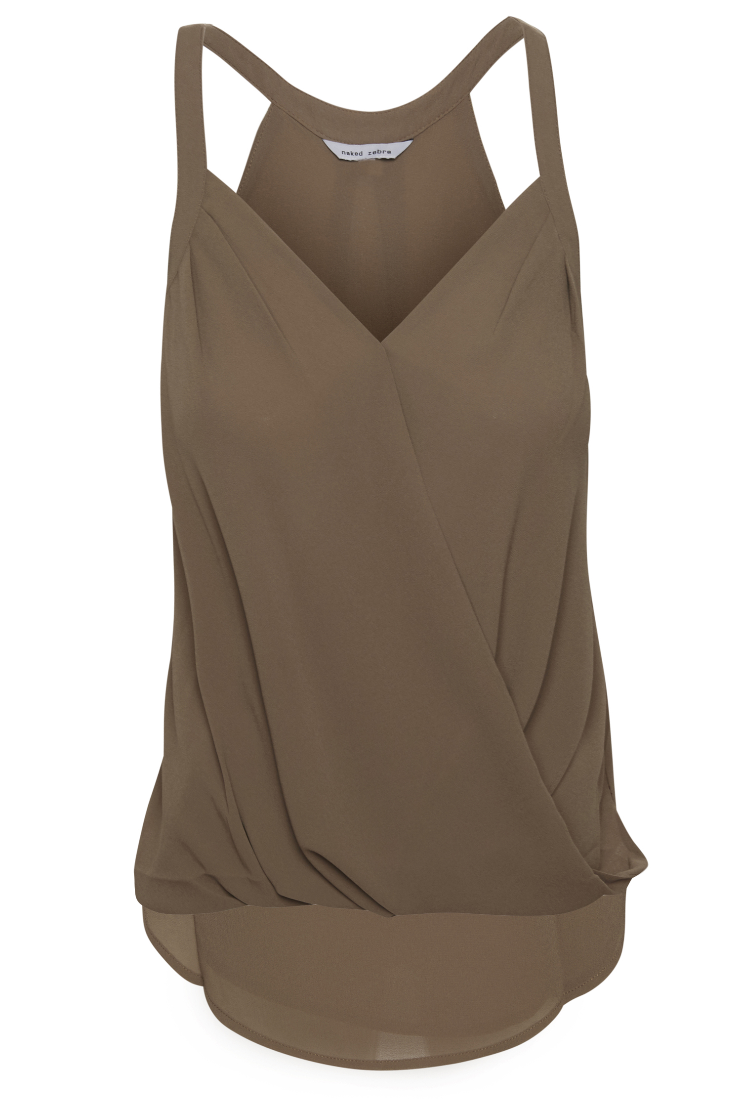 Surplice Halter Style Blouse