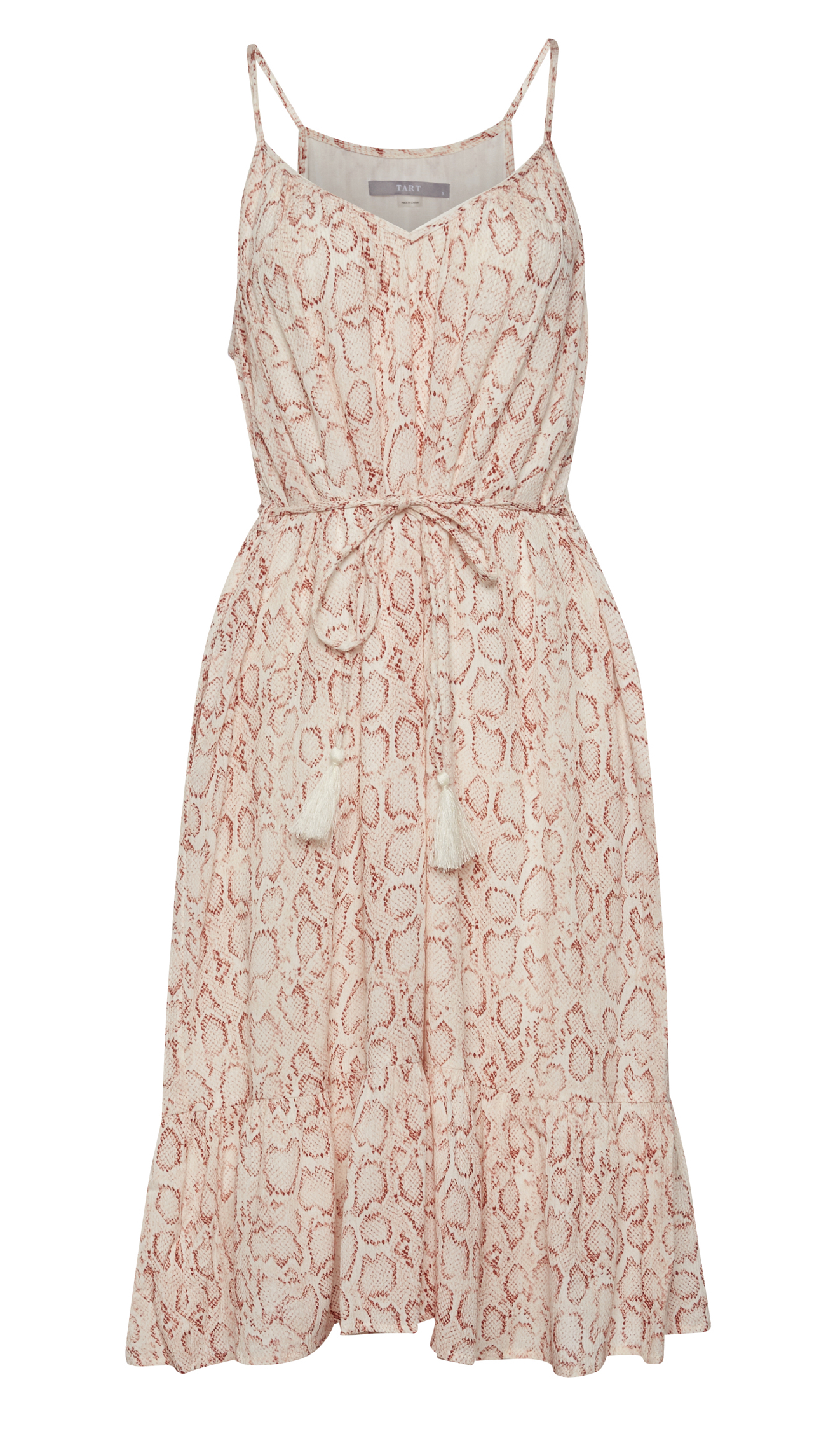 Tart Collections Sleeveless Snake Print Dress