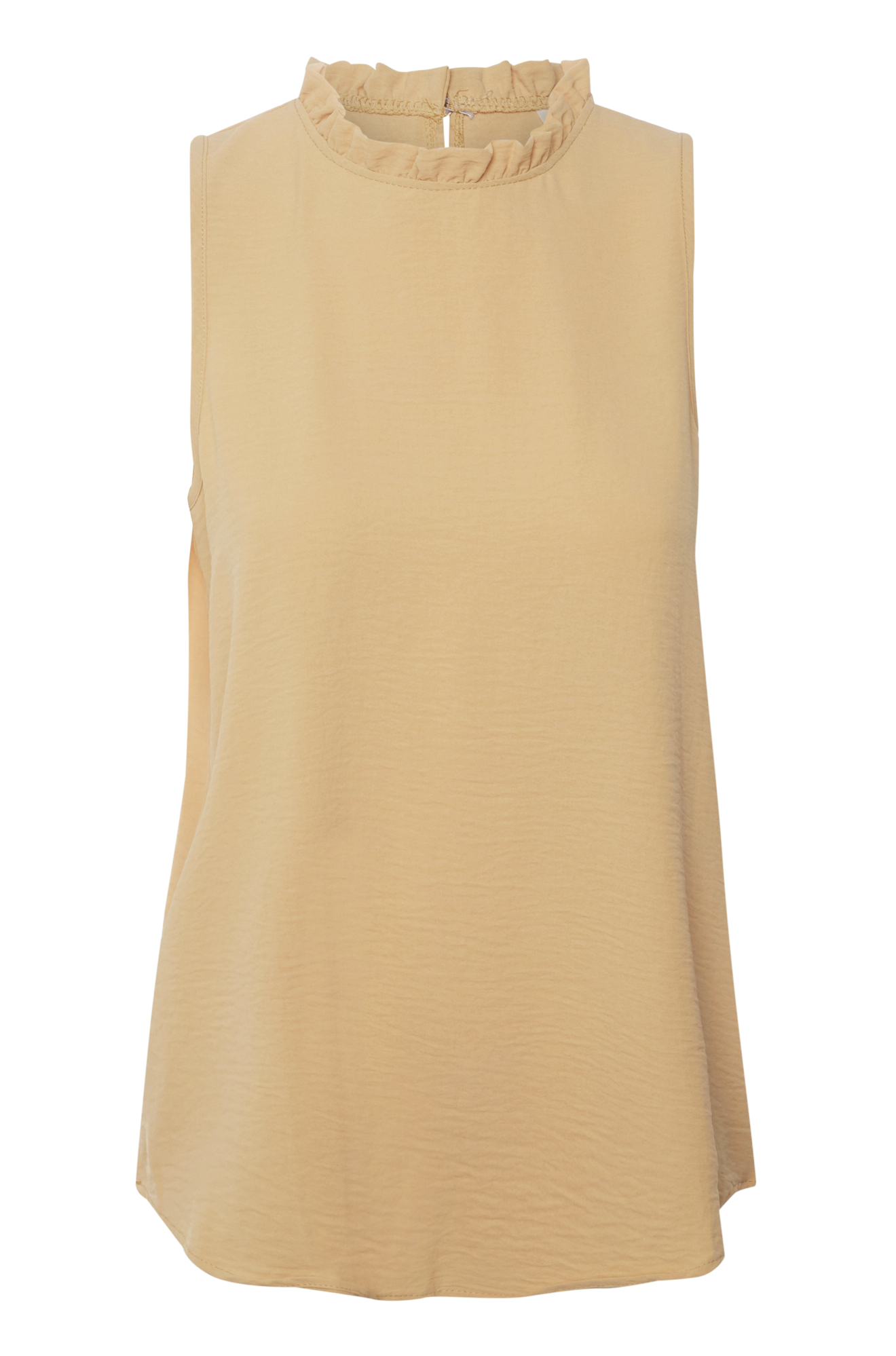 Mock Neck Sleeveless Top