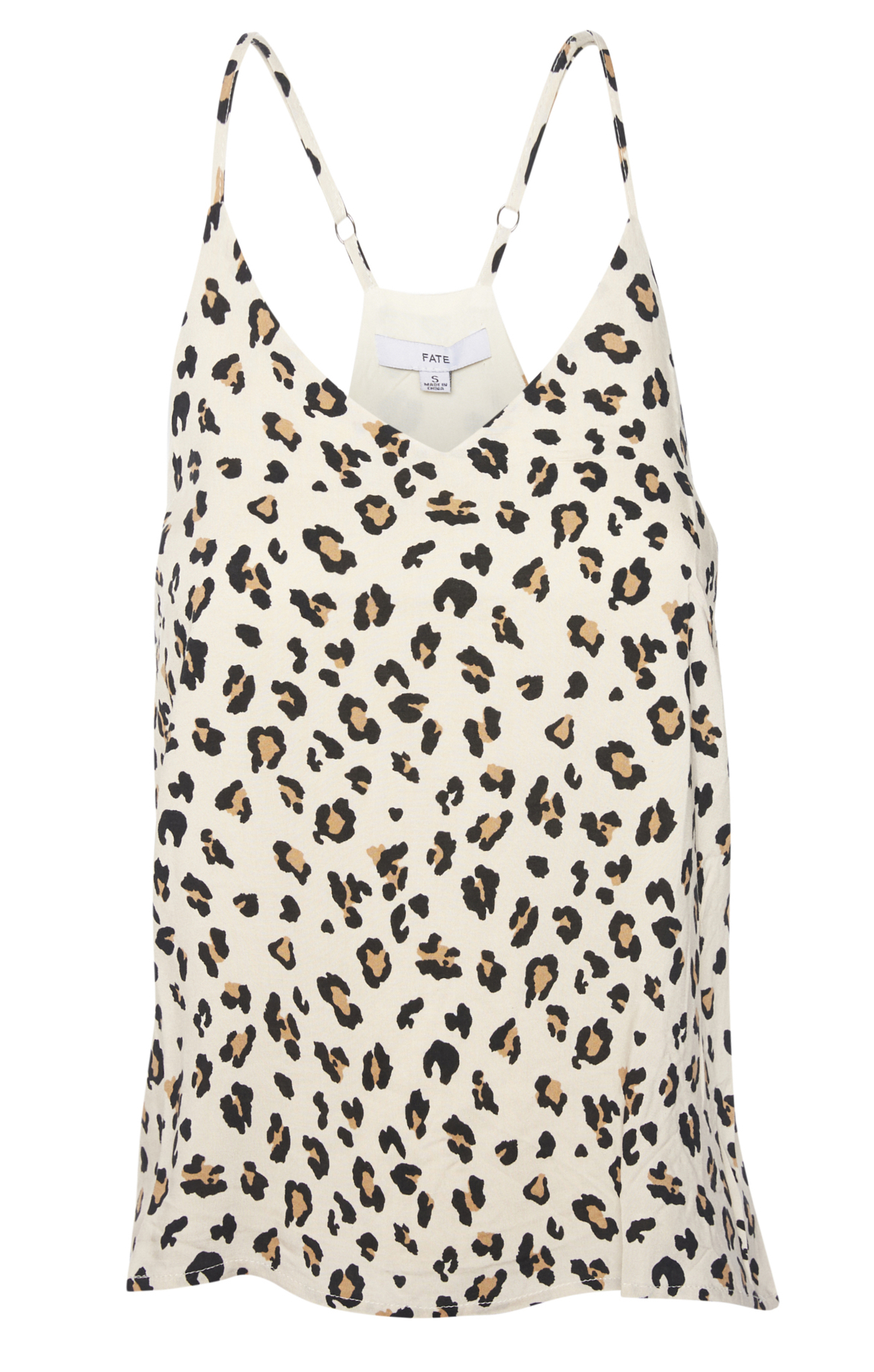 V-Neck Leopard Print Cami