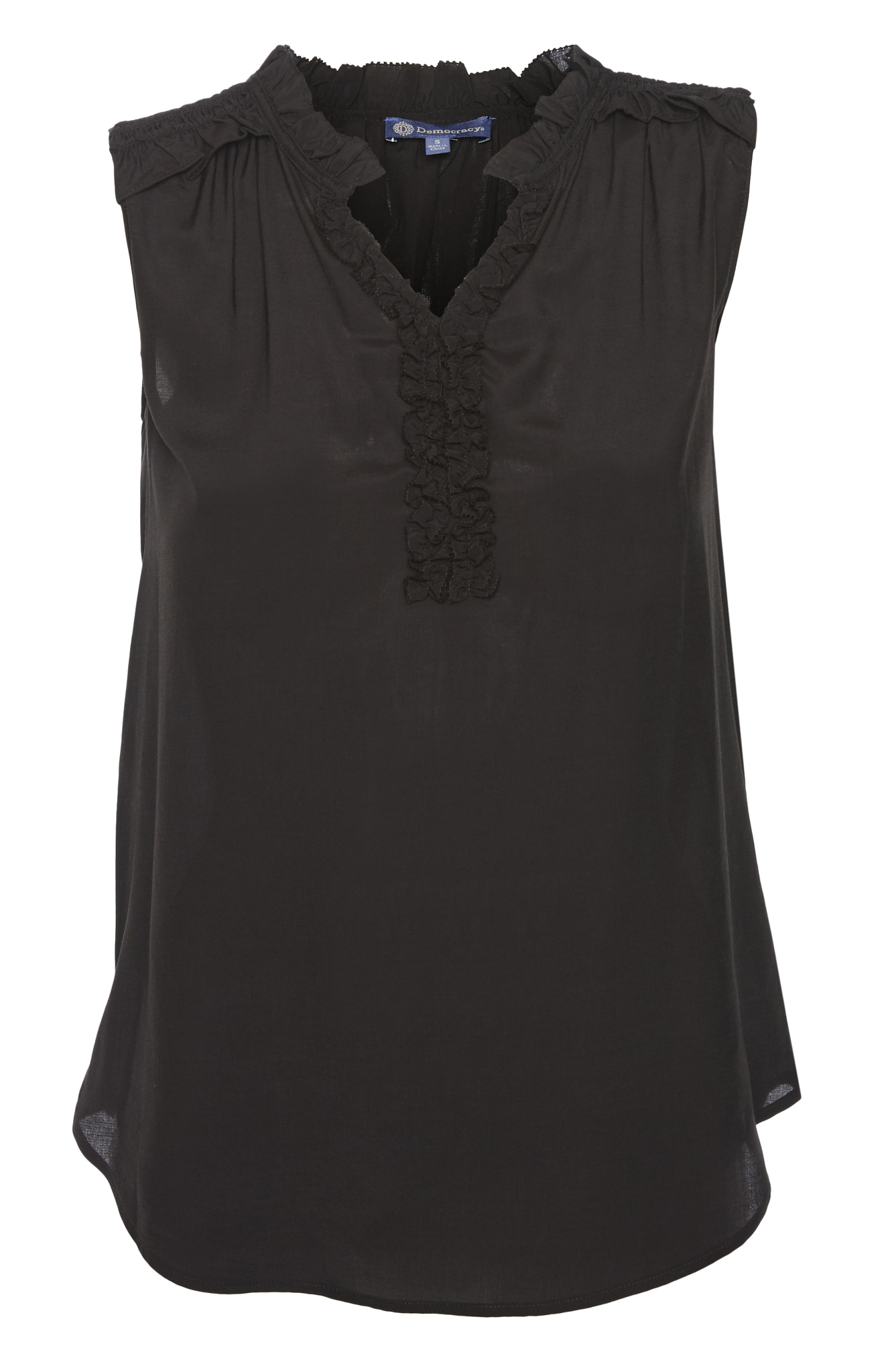 Democracy Ruched Shoulder Tank