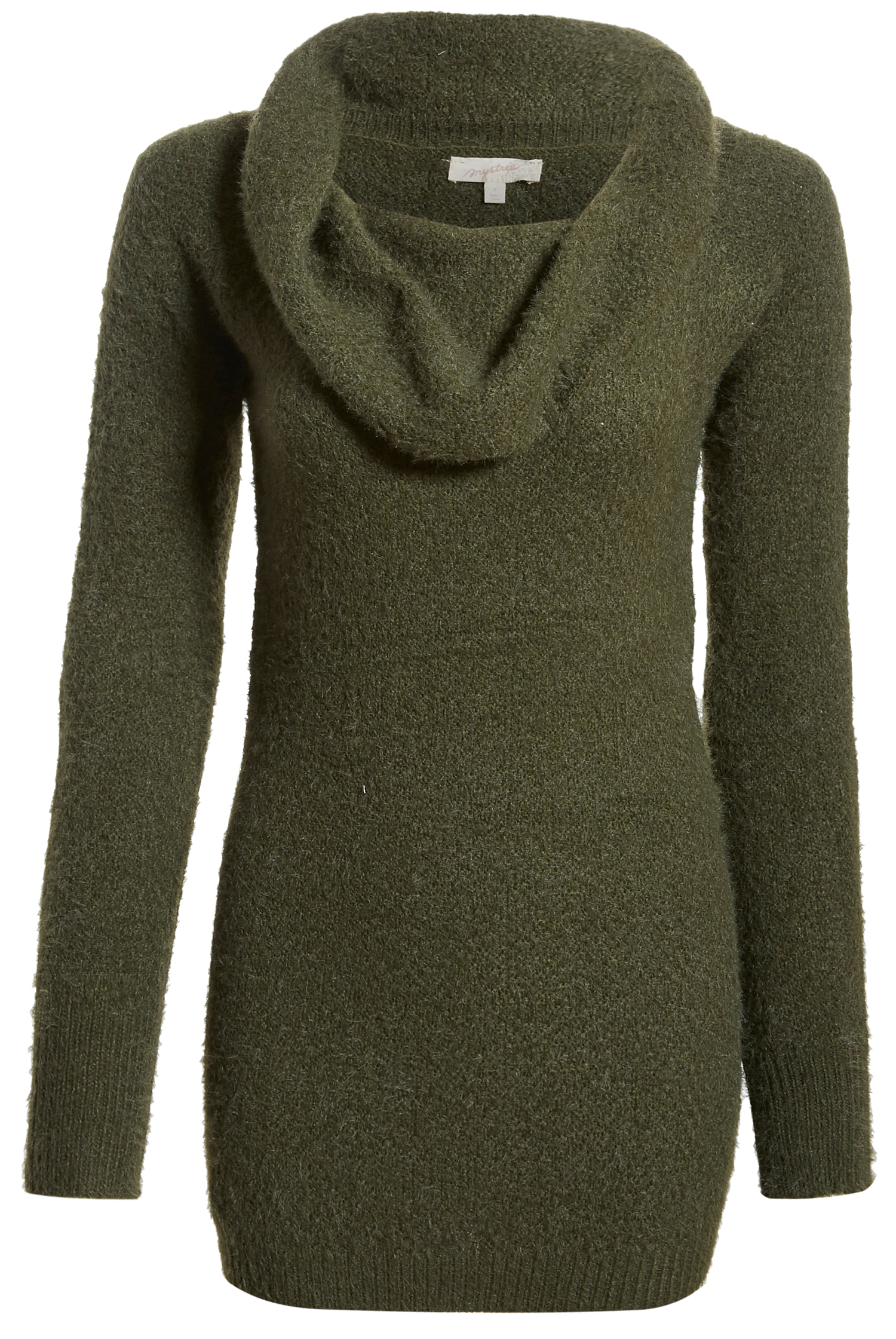 Cowl Neck Textured Sweater