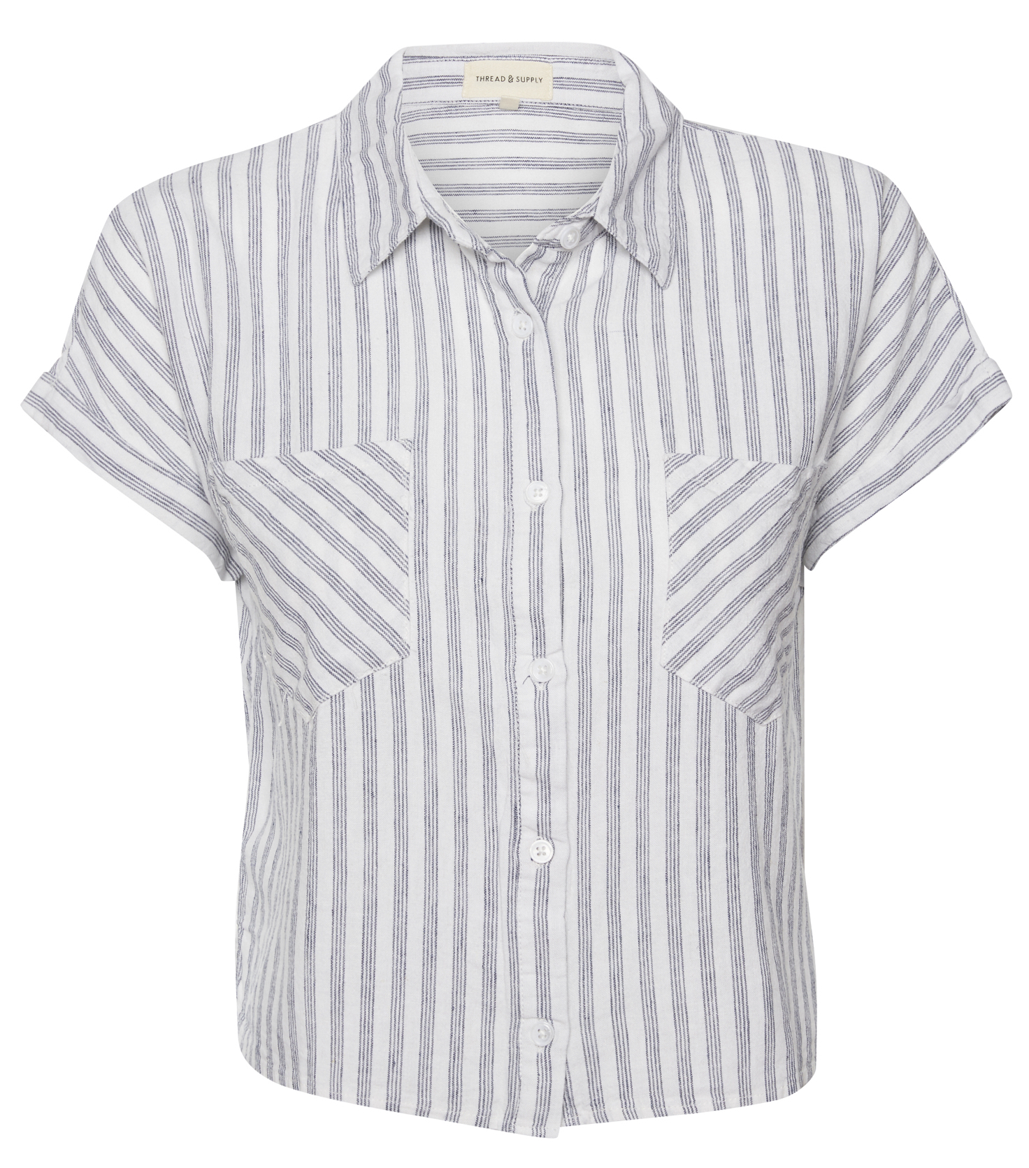 Thread & Supply Short Sleeve Button Down Shirt