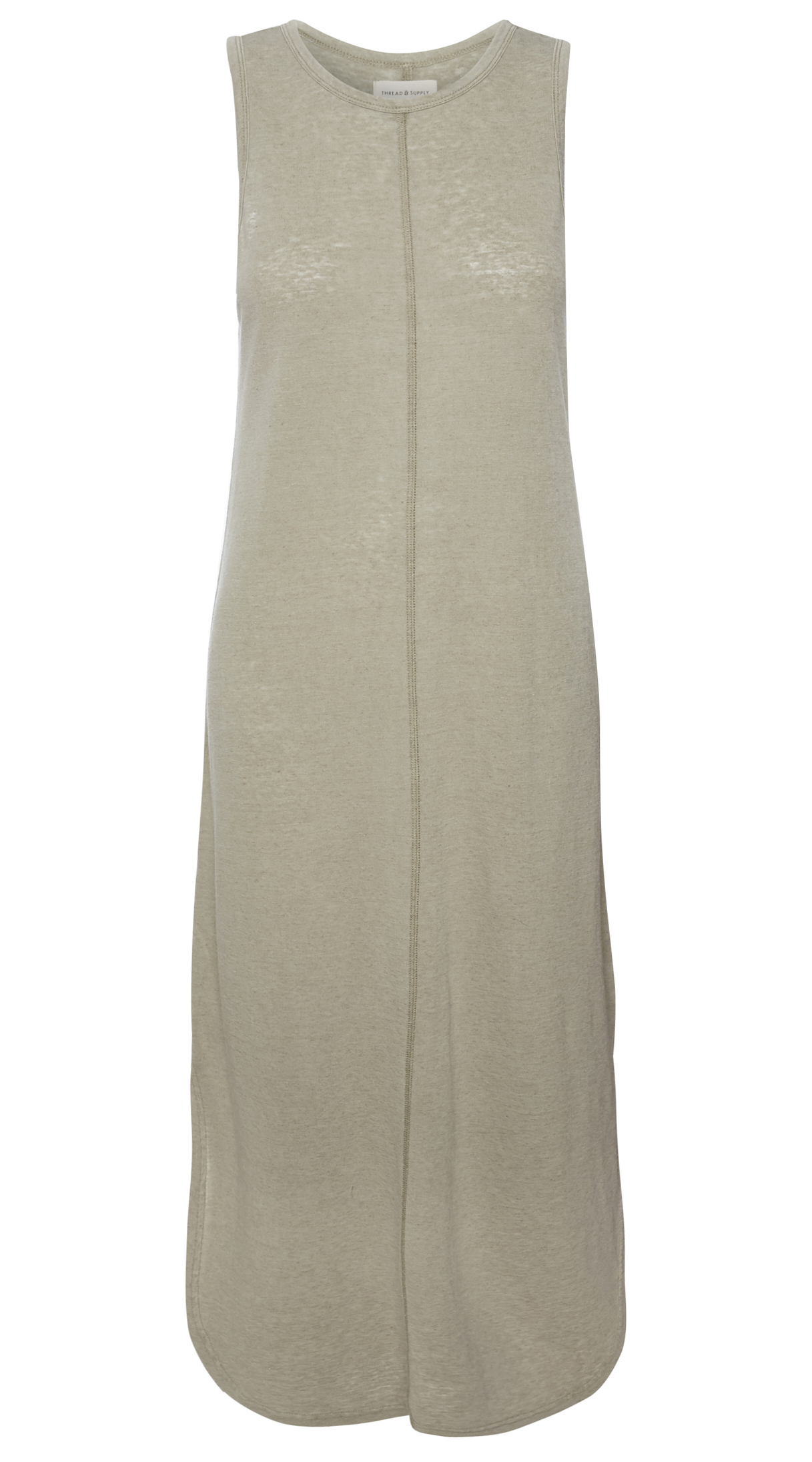 Thread & Supply Side Slit Maxi Dress