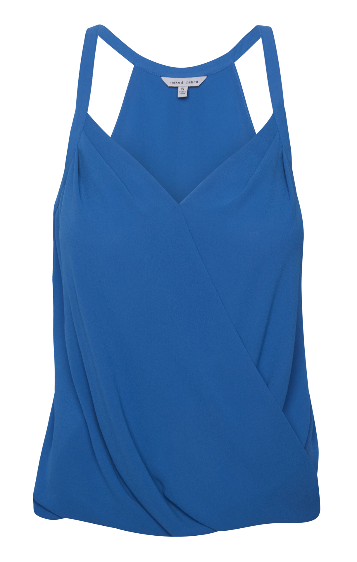 Surplice Halter Style Blouse