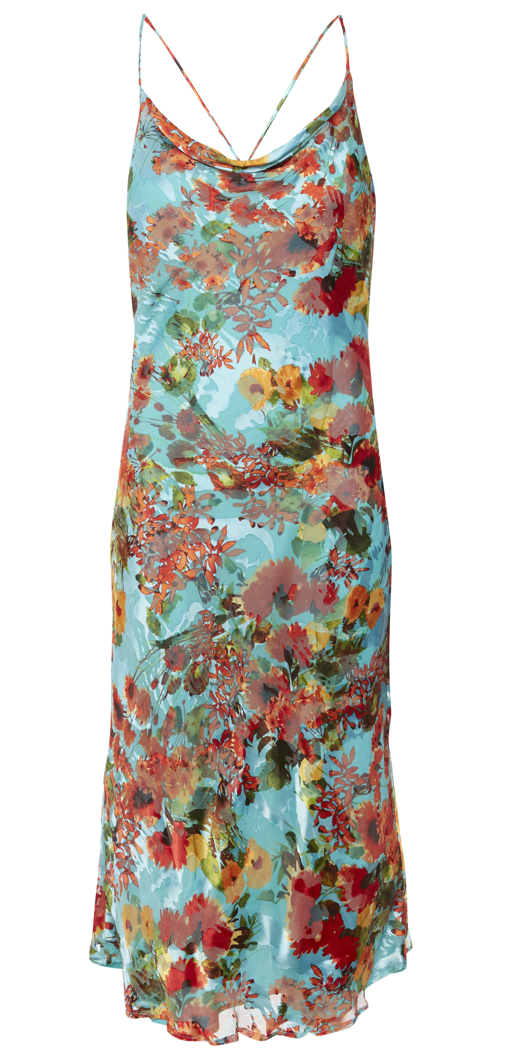 Willow & Clay Printed Slip Dress