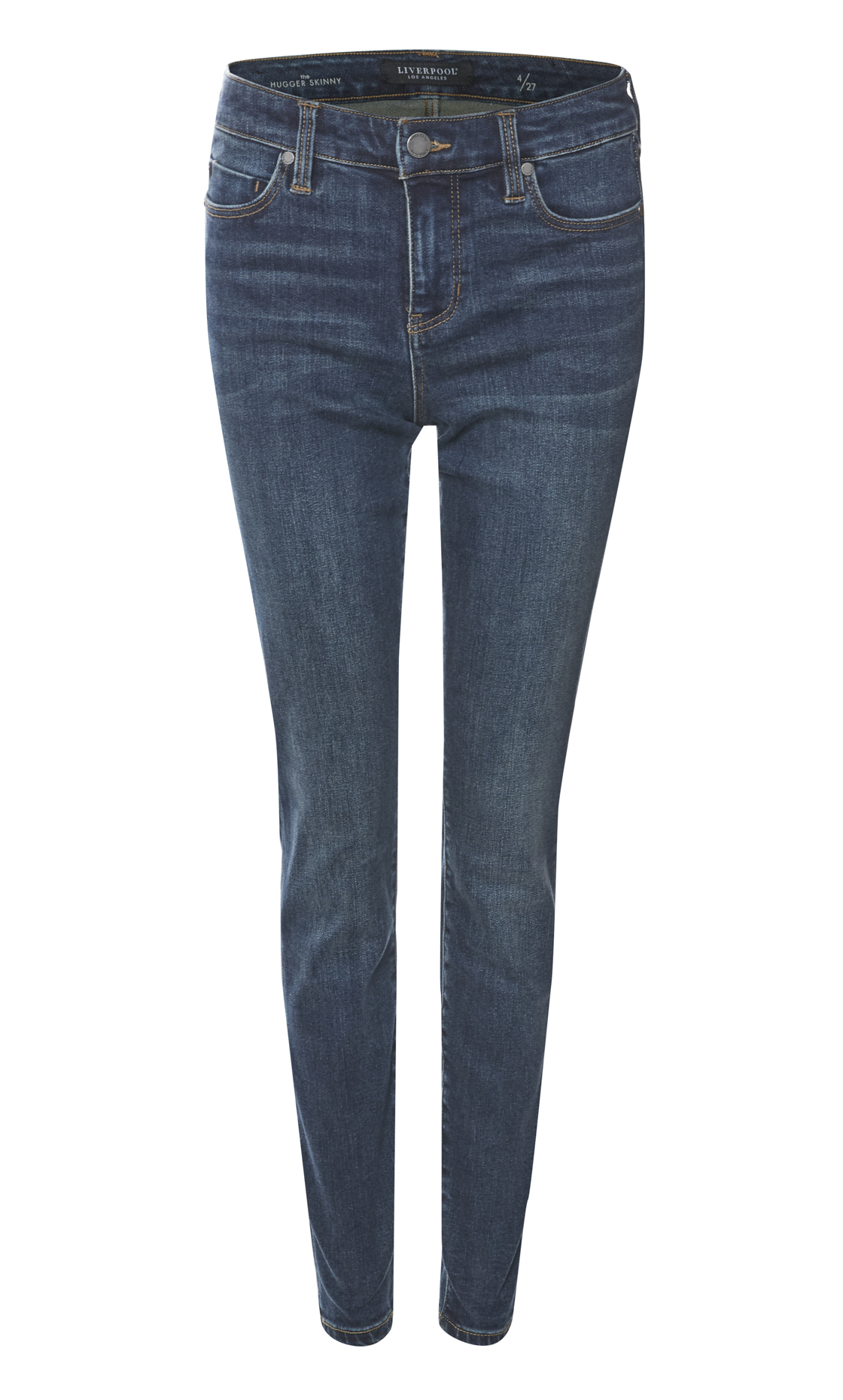 Liverpool Mid Rise Lifting Seam Denim